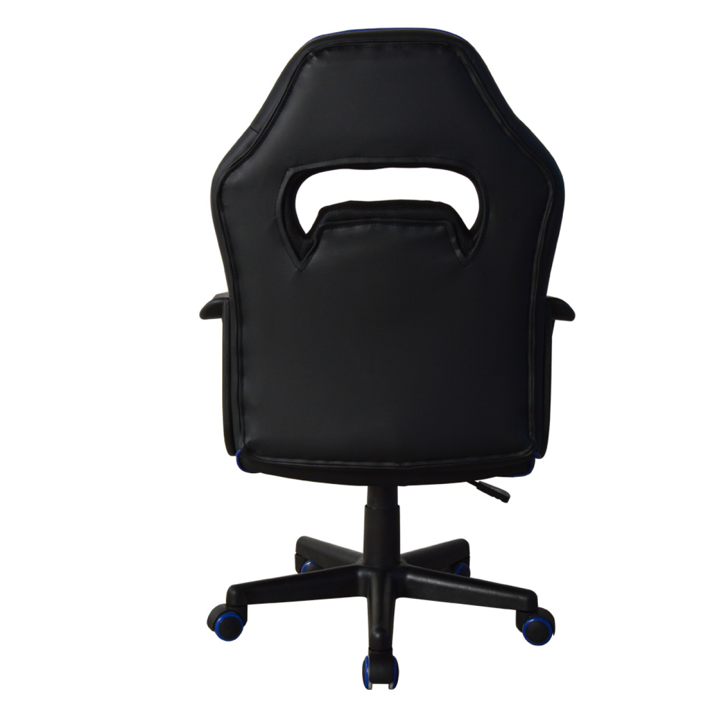 Gamestoel Thomas junior - bureaustoel racing gaming stijl - hoogte verstelbaar - zwart blauw - VDD Stage Gamestoel Thomas junior - bureaustoel racing gaming stijl - hoogte verstelbaar - zwart blauw - VDD Stage