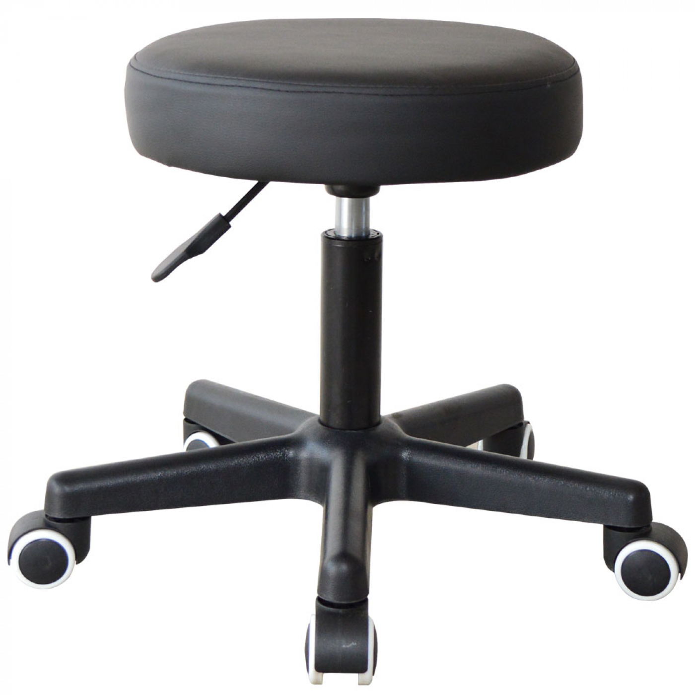 Kantoorkruk - bureaukruk - werkkruk - tabouret - hoogte instelbaar - zwart - VDD Stage Kantoorkruk - bureaukruk - werkkruk - tabouret - hoogte instelbaar - zwart - VDD Stage