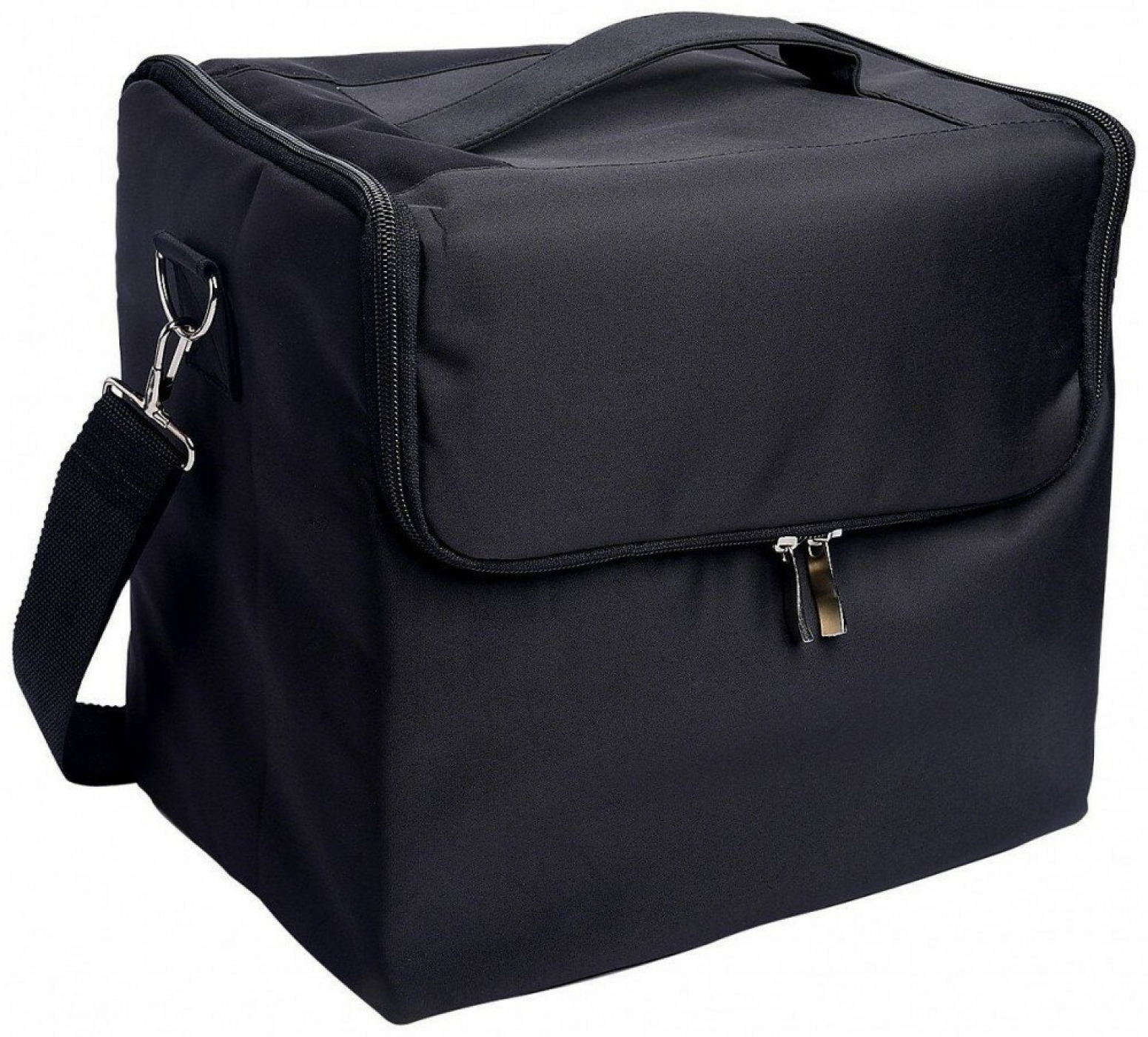 VDD Beauty Case - Make Up Visagie Koffer - Nagel Koffer - Uitklapbaar - Zwart - alternatieve afbeelding