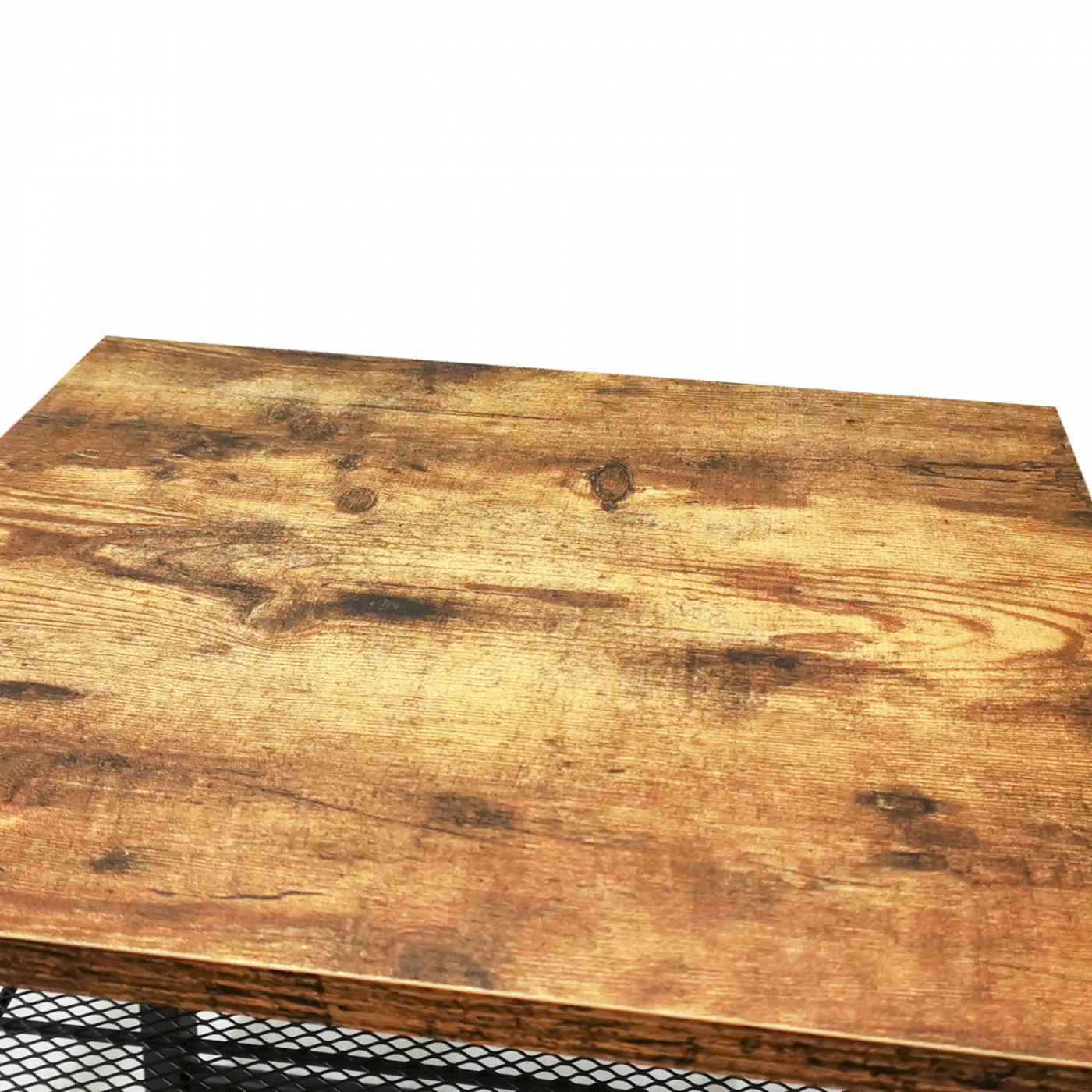 Bijzettafel koffietafel Stoer industrieel vintage - metaal zwart hout bruin - VDD Stage Bijzettafel koffietafel Stoer industrieel vintage - metaal zwart hout bruin - VDD Stage
