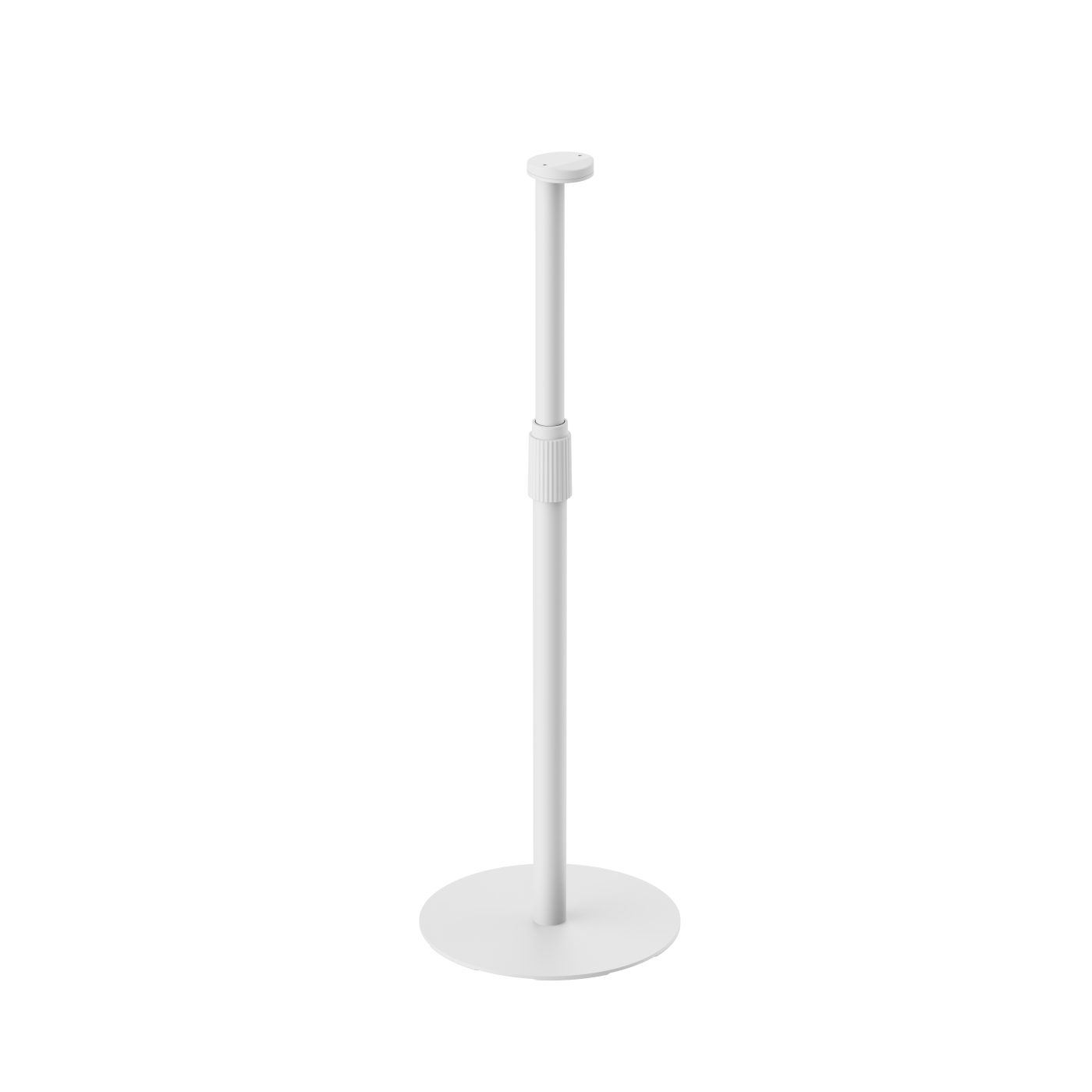 VDD Vloerstandaard Sonos® - Speaker Standaard - Vloerstandaard Speaker - In Hoogte Verstelbaar - Geschikt voor Sonos era 100 & 300 - Kabelmanagement - Wit
