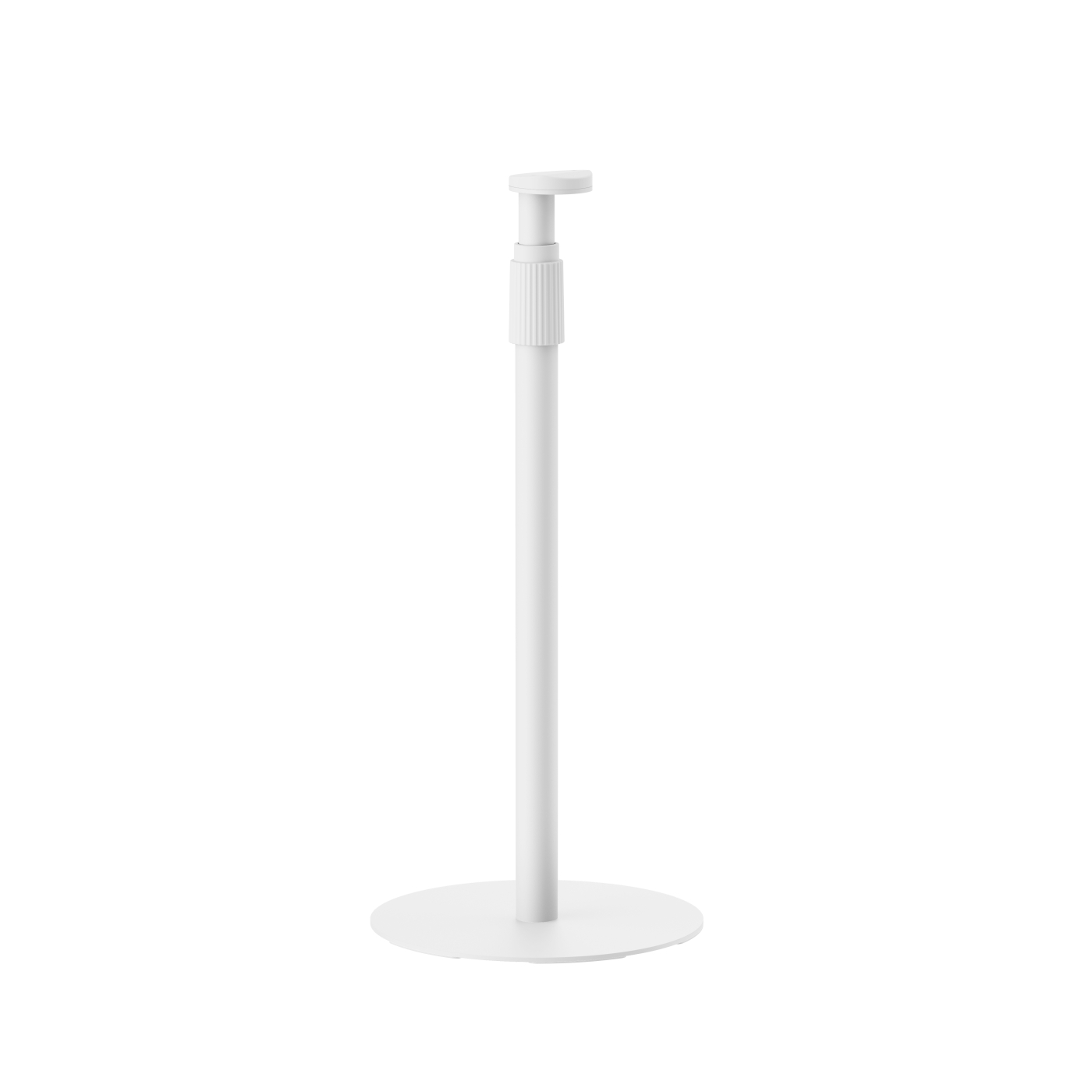 VDD Vloerstandaard Sonos® - Speaker Standaard - Vloerstandaard Speaker - In Hoogte Verstelbaar - Geschikt voor Sonos era 100 & 300 - Kabelmanagement - Wit - alternatieve afbeelding