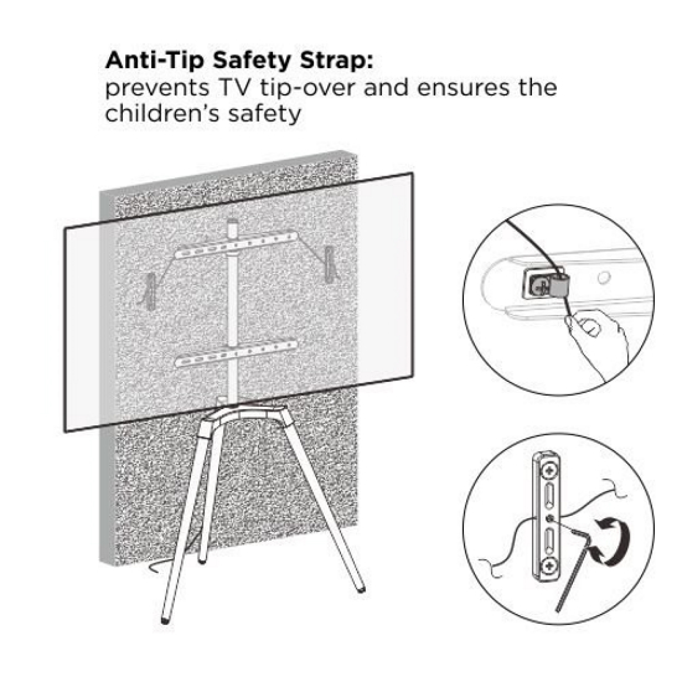 VDD TV Standaard - Vloerstandaard - Studio Statief - Schildersezel Design - Tot 65 inch - Zwart - VDD Stage VDD TV Standaard - Vloerstandaard - Studio Statief - Schildersezel Design - Tot 65 inch - Zwart - VDD Stage