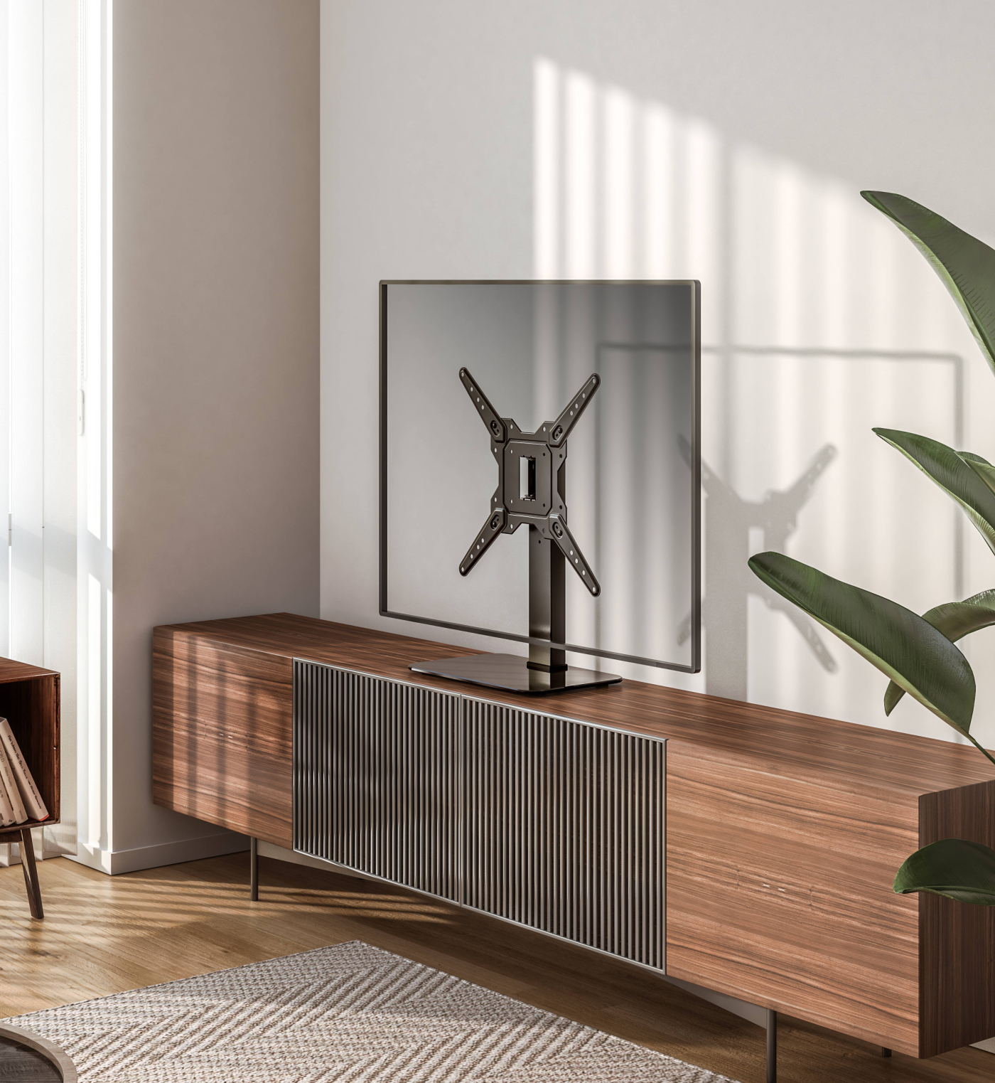 TV standaard - tv statief - tafelmodel - draaibaar - alternatieve afbeelding