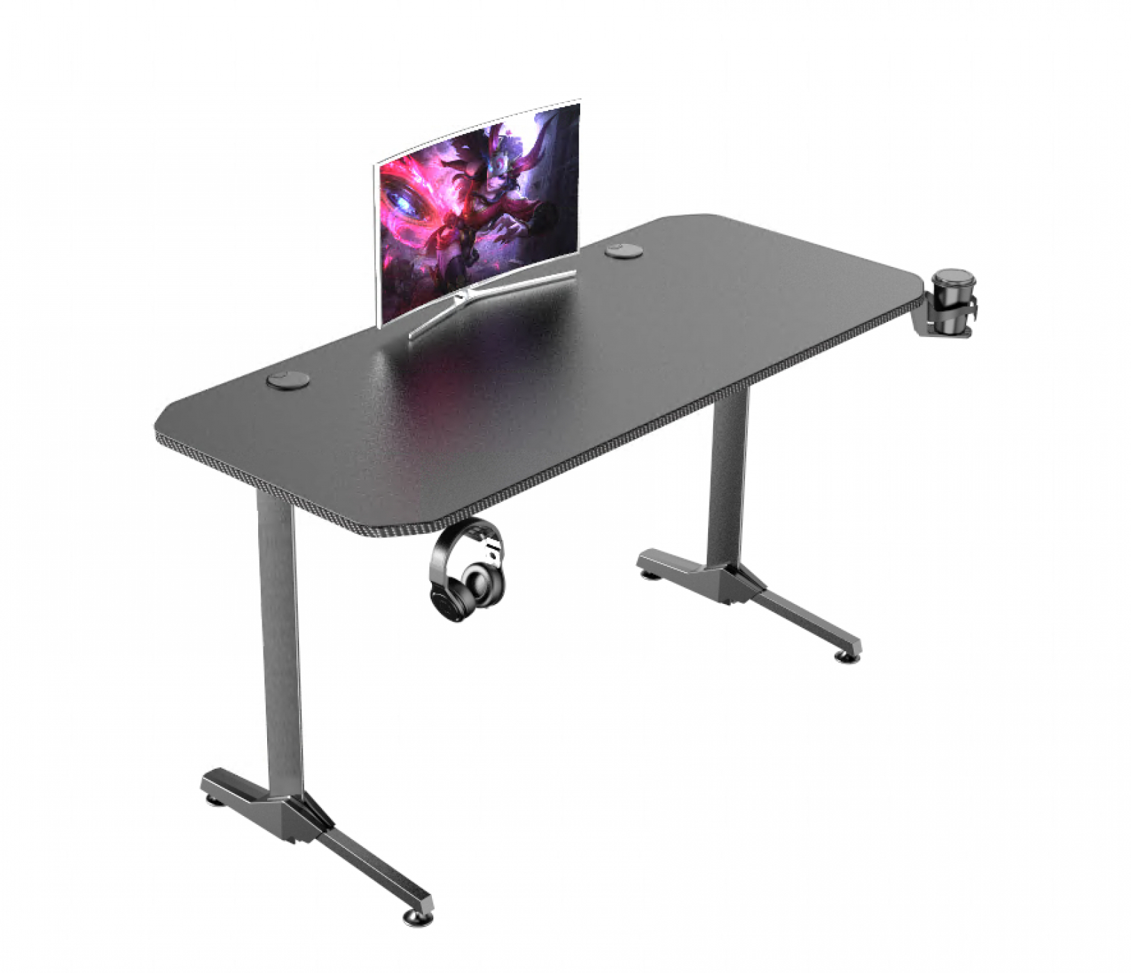 Game bureau - computertafel - 140 x 60 cm - volledige muismat - VDD Stage Game bureau - computertafel - 140 x 60 cm - volledige muismat - VDD Stage