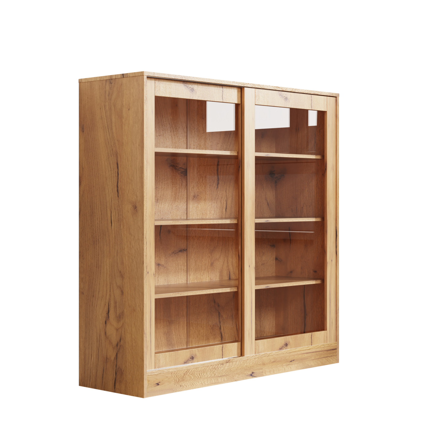 VDD - Vitrinekast - Vitrinekast met glas - Vitrinekastje - Opbergkast