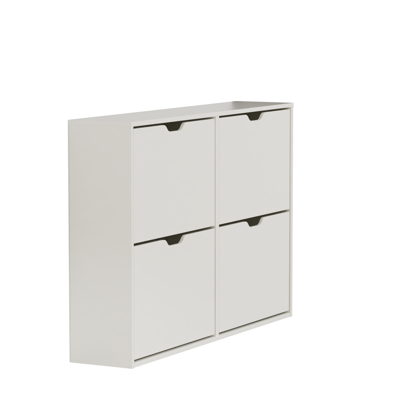 VDD - Schoenenkast - Schoenenkast met deuren  - Schoenenkastje - Wit
