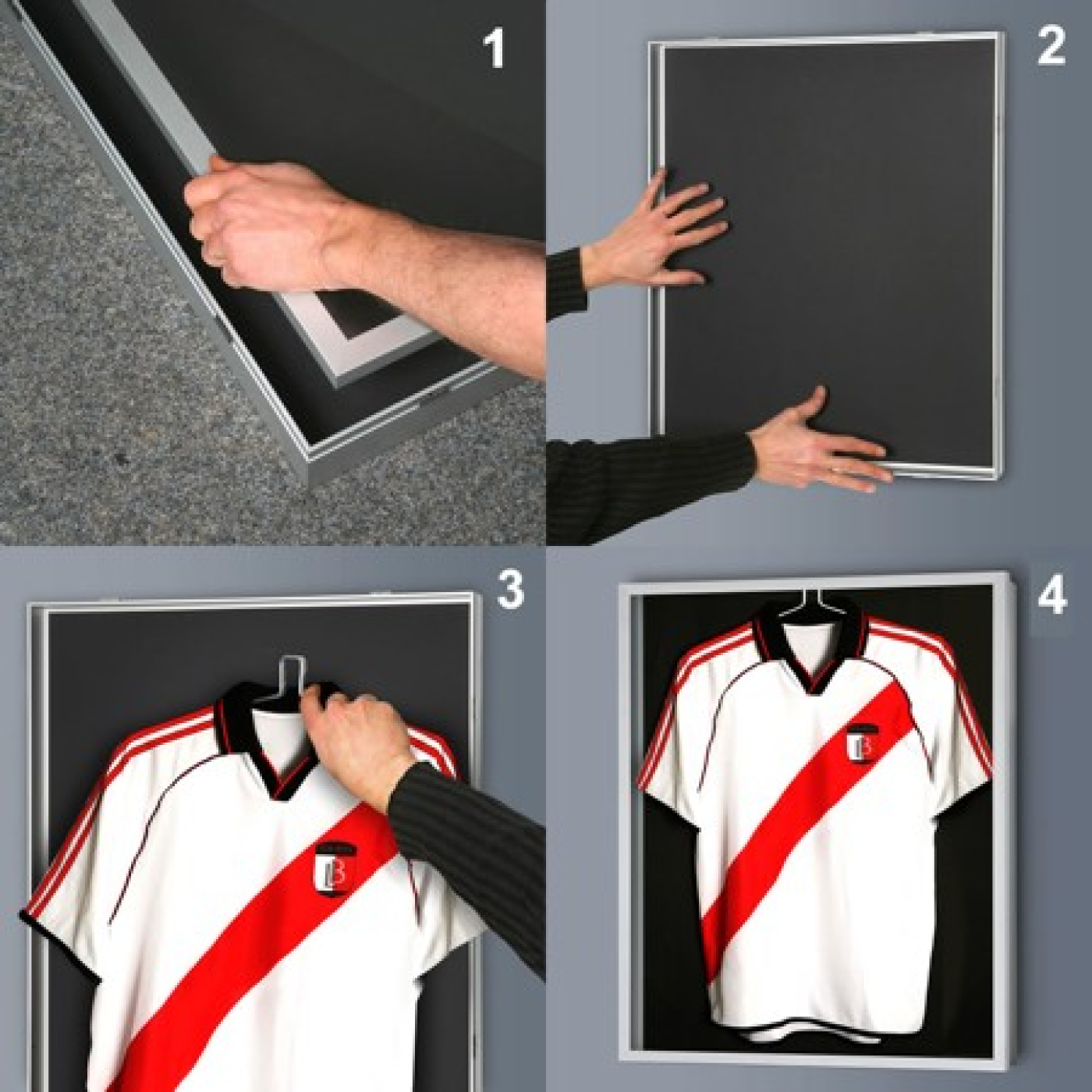 Nielsen wissellijst collagelijst voor het inlijsten van (voetbal) shirt of verzameling - VDD Stage Nielsen wissellijst collagelijst voor het inlijsten van (voetbal) shirt of verzameling - VDD Stage