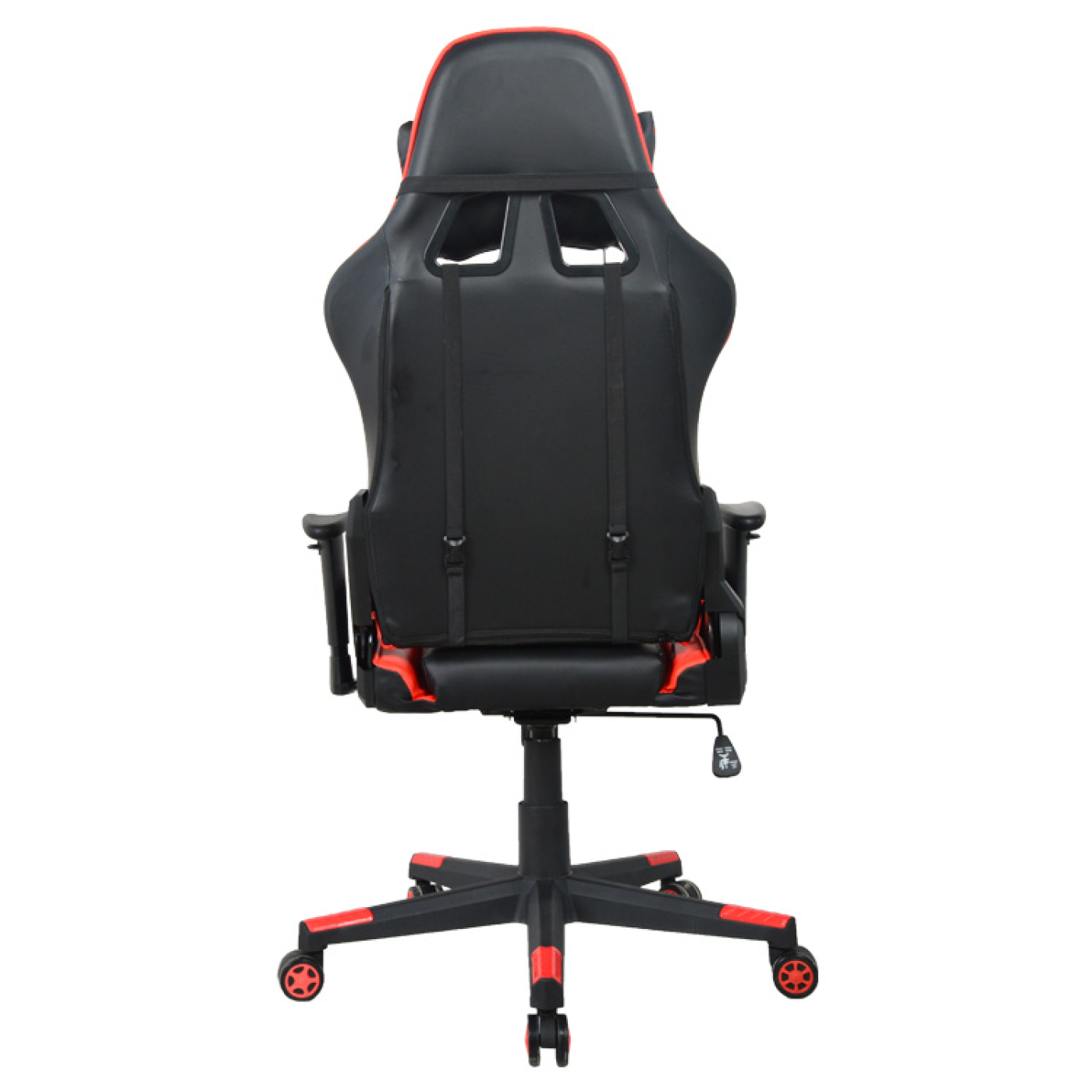 Bureaustoel gamestoel Thomas - racing gaming stijl stoel - ergonomisch - rood zwart - VDD Stage Bureaustoel gamestoel Thomas - racing gaming stijl stoel - ergonomisch - rood zwart - VDD Stage