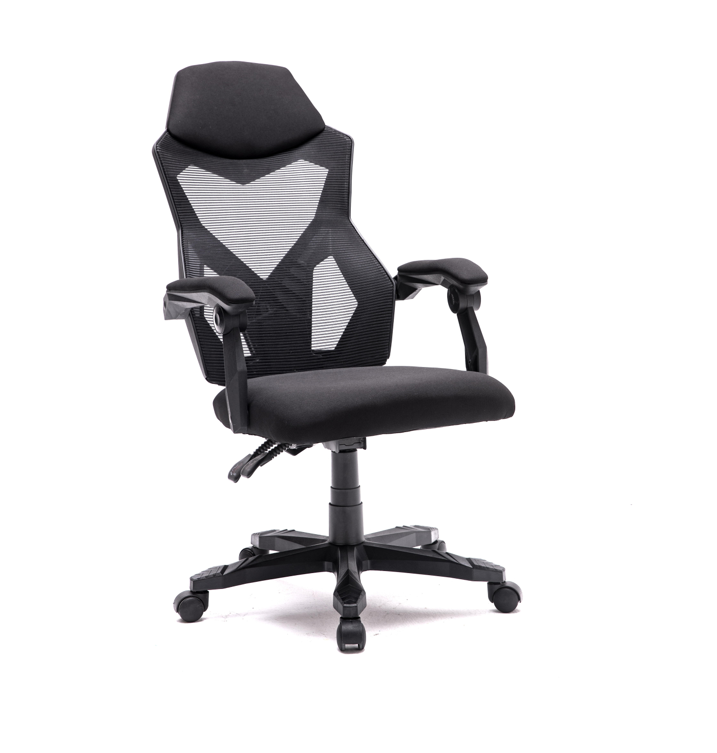Bureaustoel Fresno - gamestoel - zwart