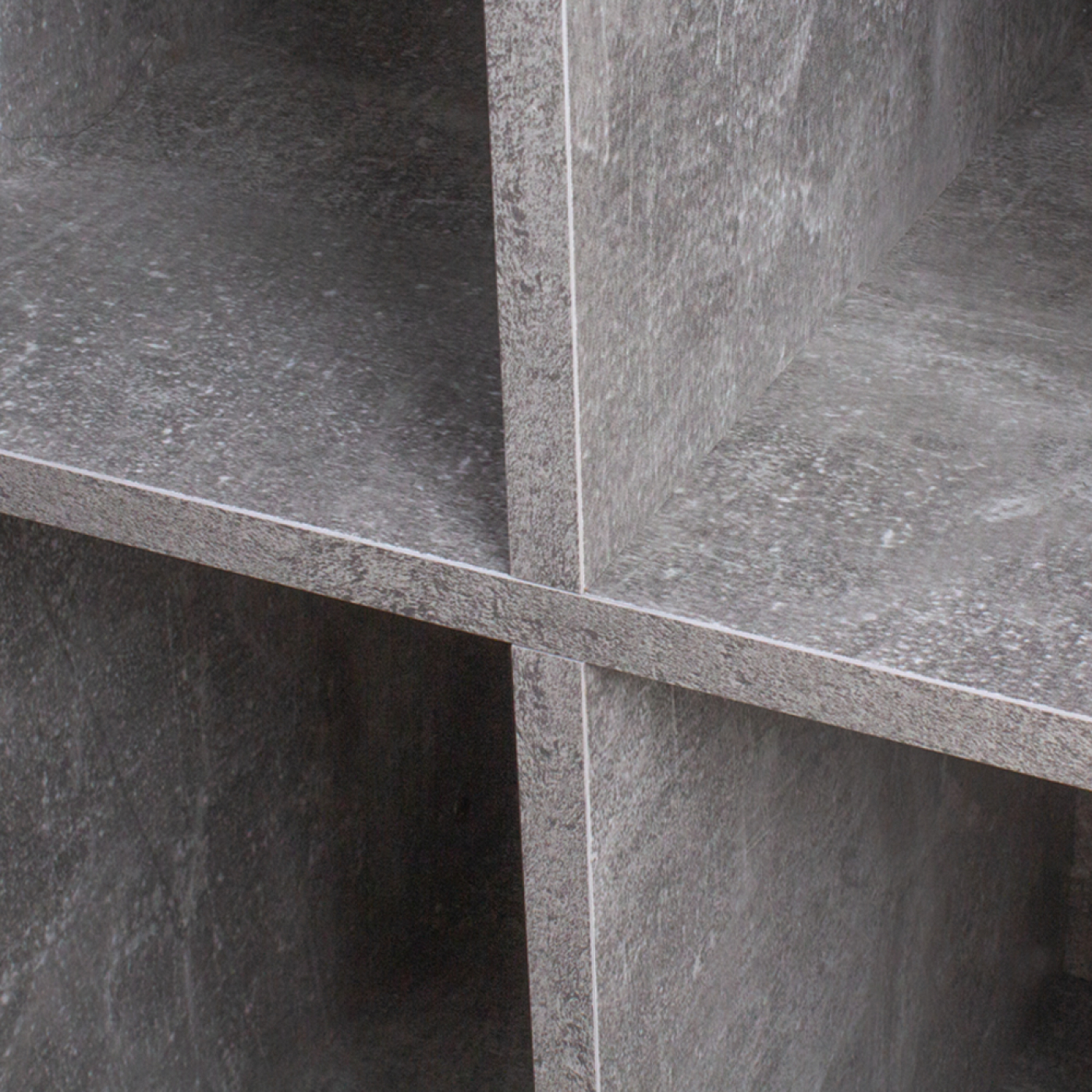 Platen vinyl lp kast - opbergen lp vinyl platen - boekenkast - grijs beton - VDD Stage Platen vinyl lp kast - opbergen lp vinyl platen - boekenkast - grijs beton - VDD Stage