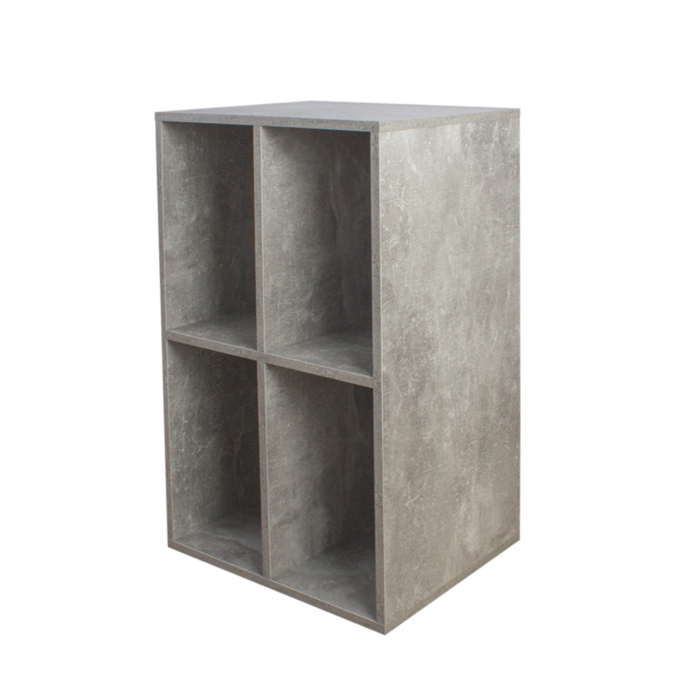 Vinyl lp platen kast - opbergen lp platen - platenspeler meubel - grijs beton look - VDD Stage Vinyl lp platen kast - opbergen lp platen - platenspeler meubel - grijs beton look - VDD Stage