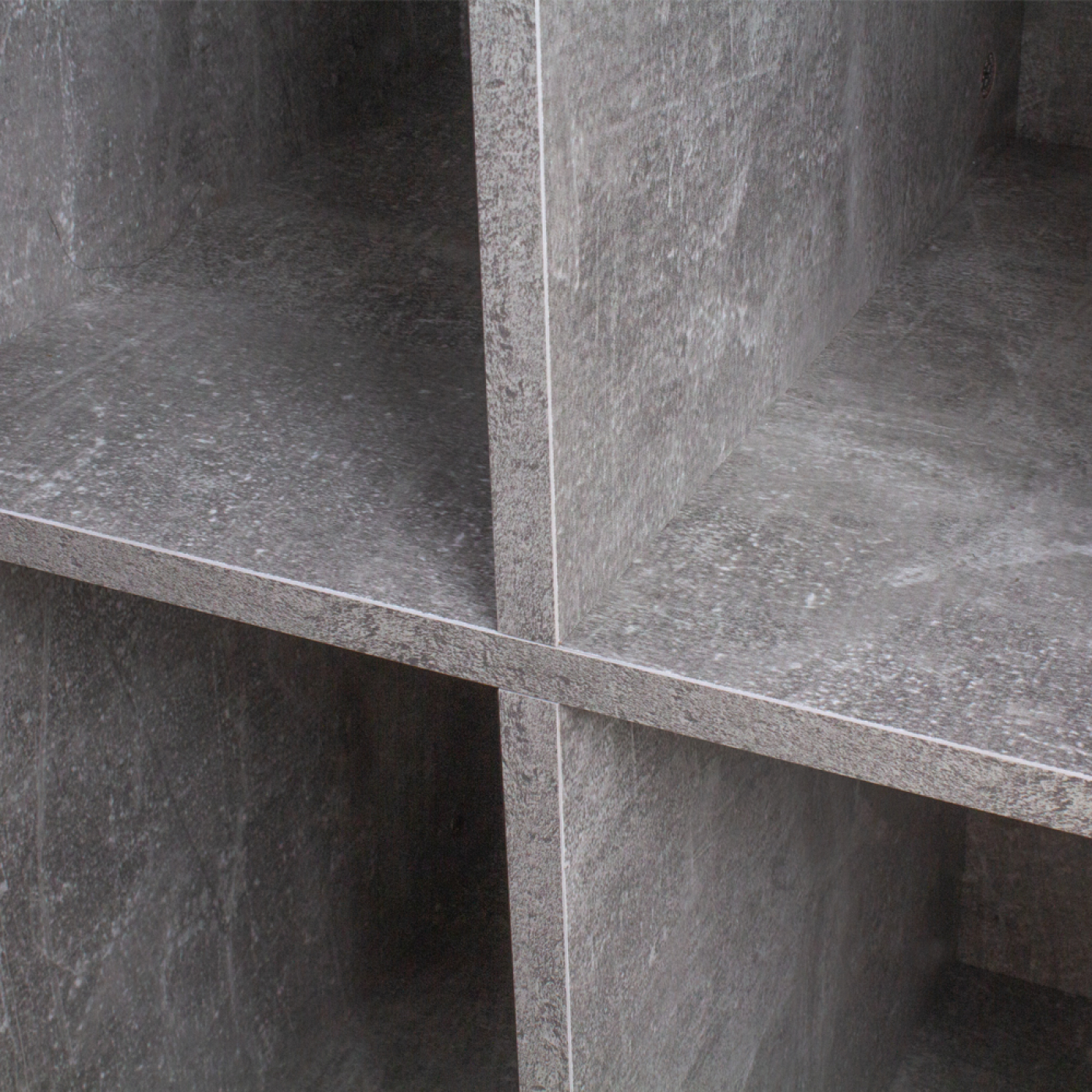 Vinyl lp platen kast - opbergen lp platen - platenspeler meubel - grijs beton look - VDD Stage Vinyl lp platen kast - opbergen lp platen - platenspeler meubel - grijs beton look - VDD Stage