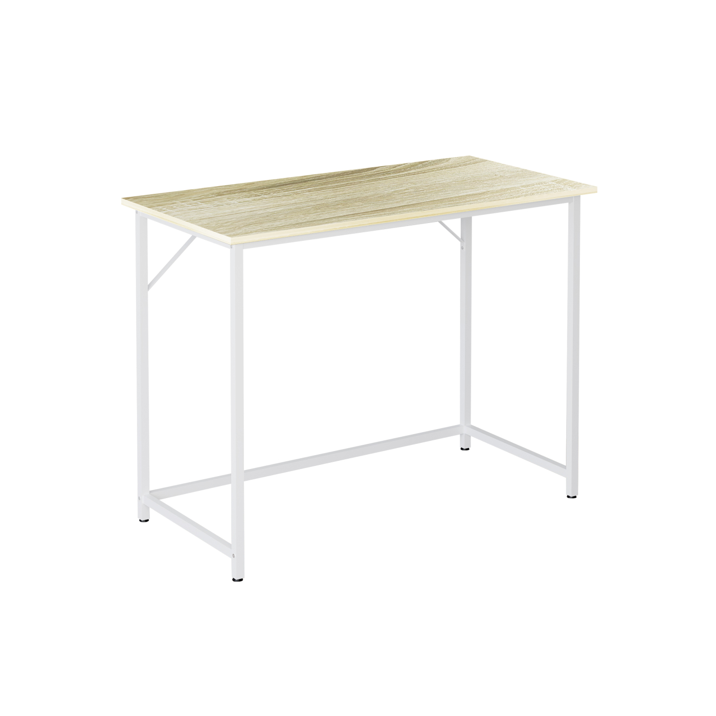 Bureau laptoptafel - wit lichtbruin - alternatieve afbeelding