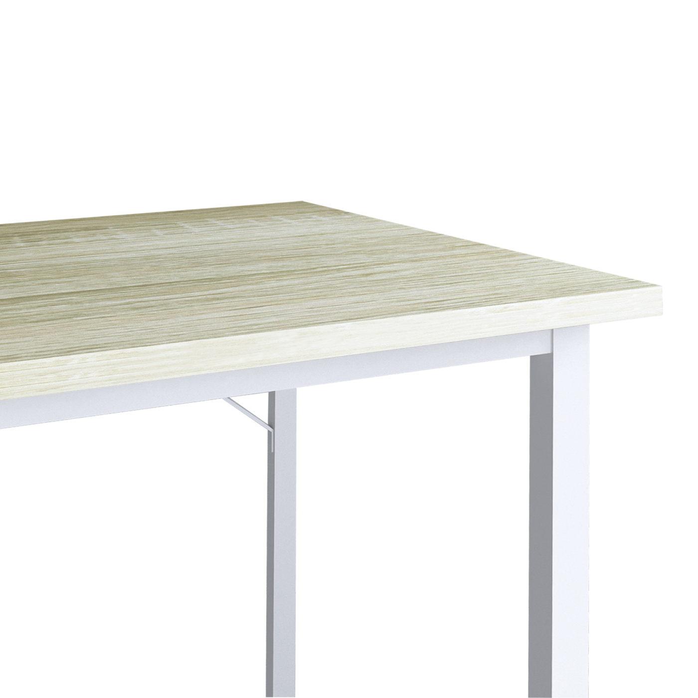 Bureau laptoptafel - wit lichtbruin - VDD Stage Bureau laptoptafel - wit lichtbruin - VDD Stage