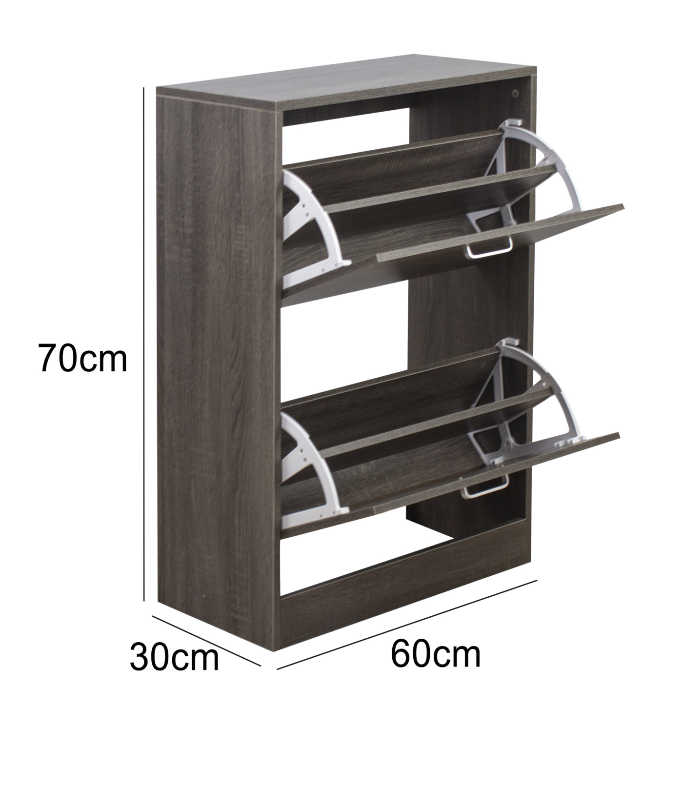 Schoenenkast - schoenenrek - 2 vakken - VDD Stage Schoenenkast - schoenenrek - 2 vakken - VDD Stage