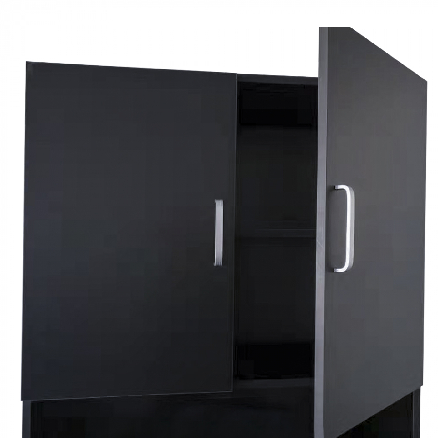 Wasmachine kast wasdroger ombouw meubel 190 cm zwart - VDD Stage Wasmachine kast wasdroger ombouw meubel 190 cm zwart - VDD Stage