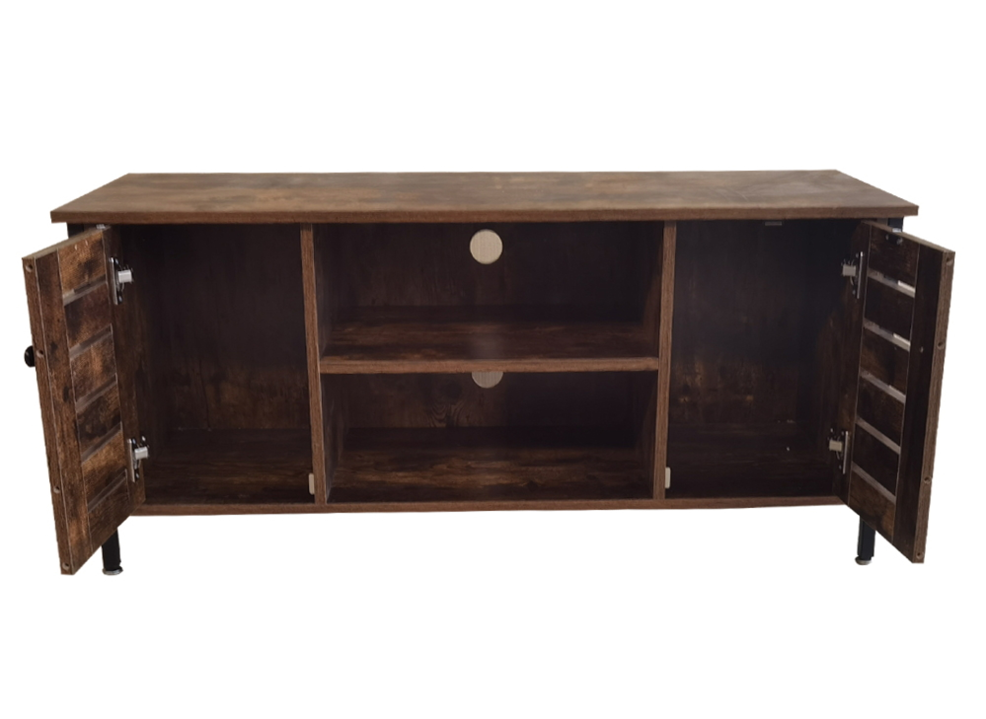 Tv meubel kast Stoer - dressoir industrieel - 110 cm breed - alternatieve afbeelding