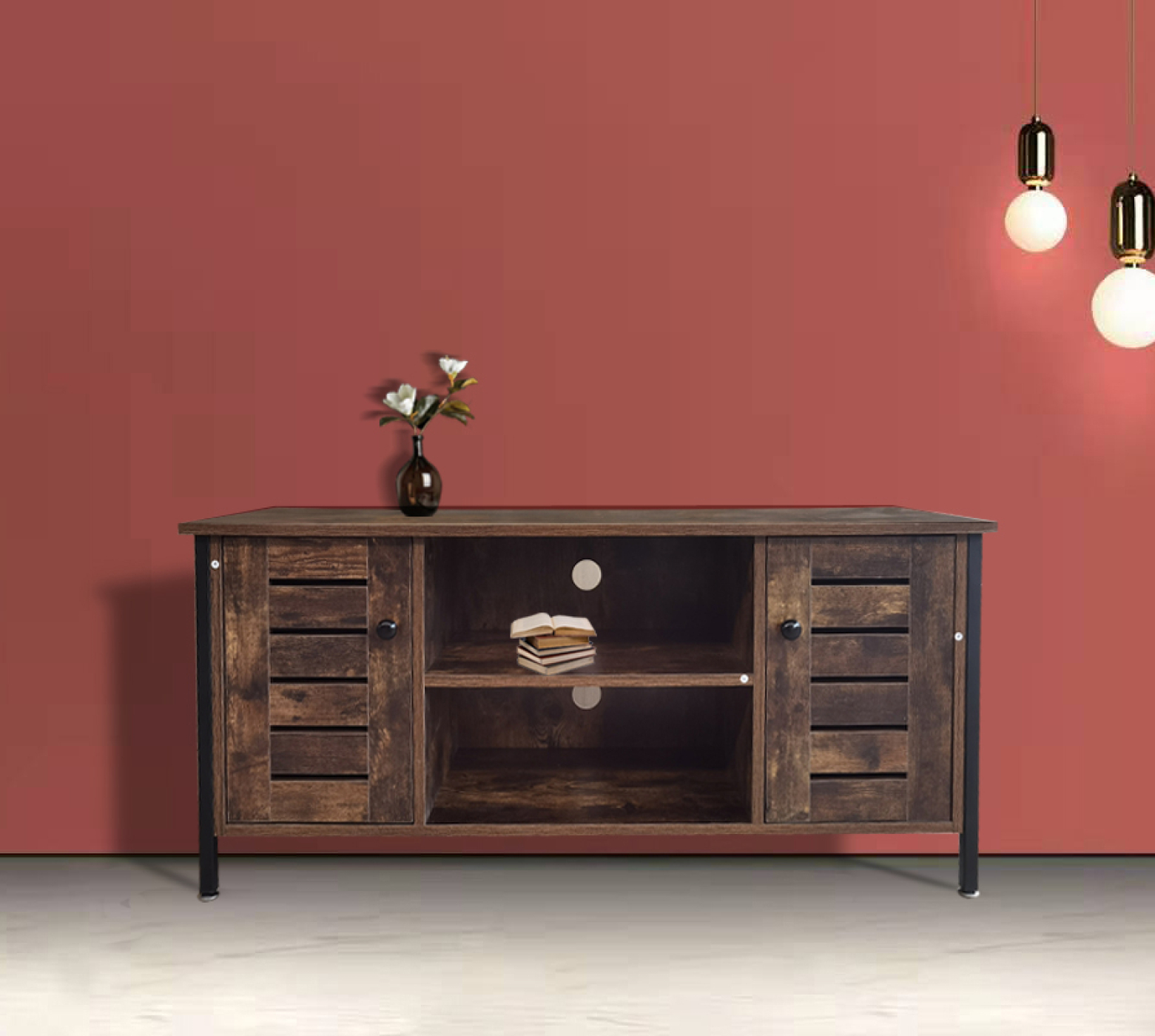 Tv meubel kast Stoer - dressoir industrieel - 110 cm breed - VDD Stage Tv meubel kast Stoer - dressoir industrieel - 110 cm breed - VDD Stage