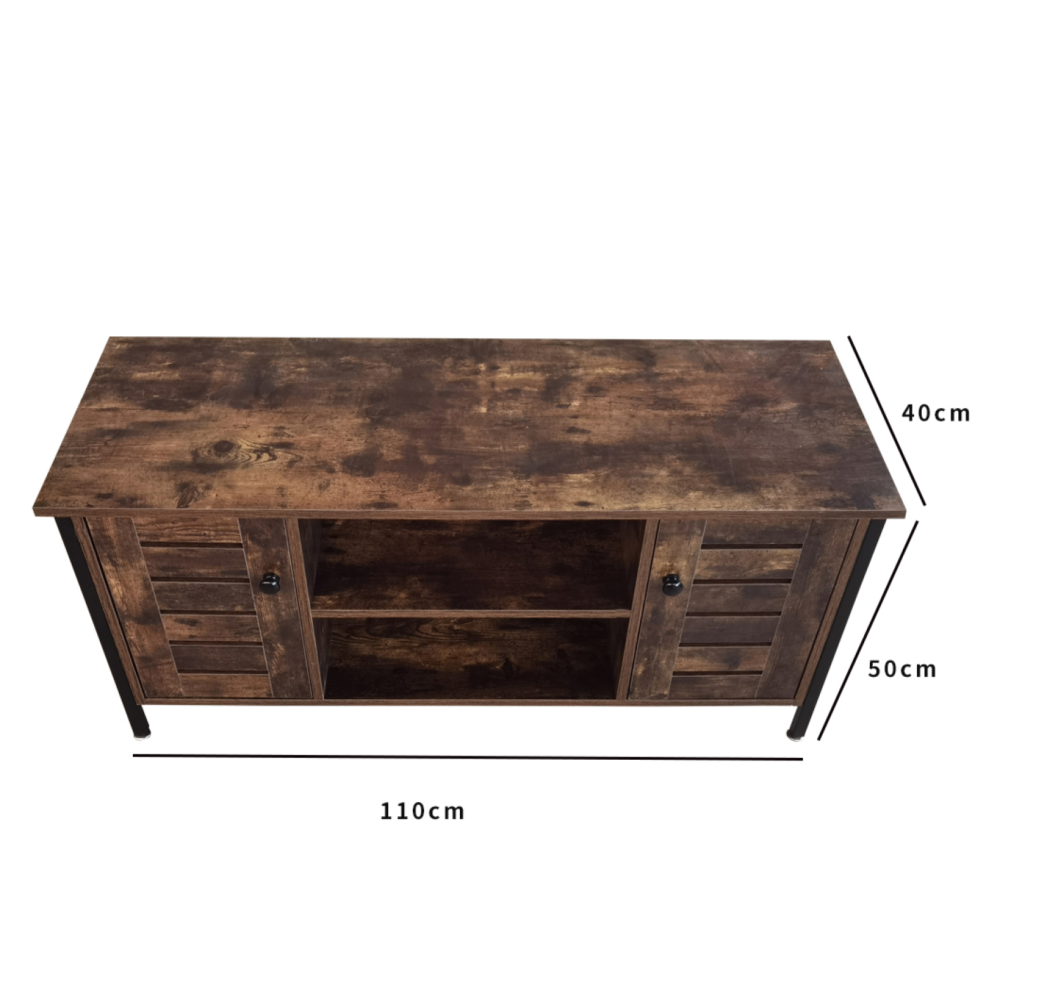 Tv meubel kast Stoer - dressoir industrieel - 110 cm breed - VDD Stage Tv meubel kast Stoer - dressoir industrieel - 110 cm breed - VDD Stage