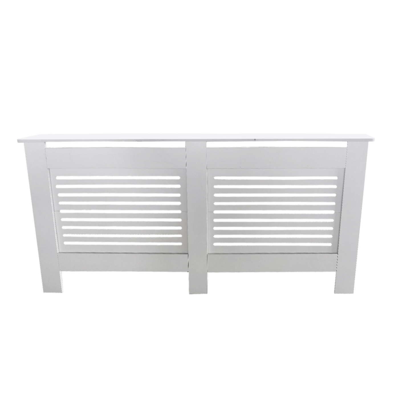VDD Radiatorombouw - Ombouw Verwarming - Radiatoromkasting - 172 cm x 82 cm - Wit - Strak Design