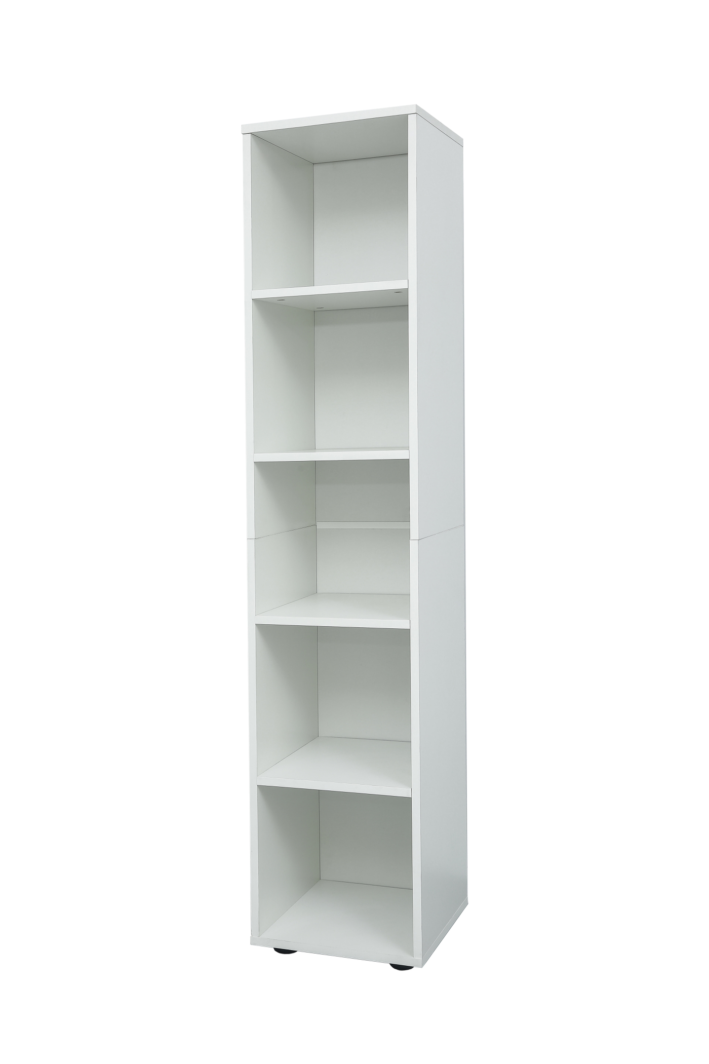 Badkamerkast 5 open vakken - kolomkast badkamer slaapkamer hal - alternatieve afbeelding