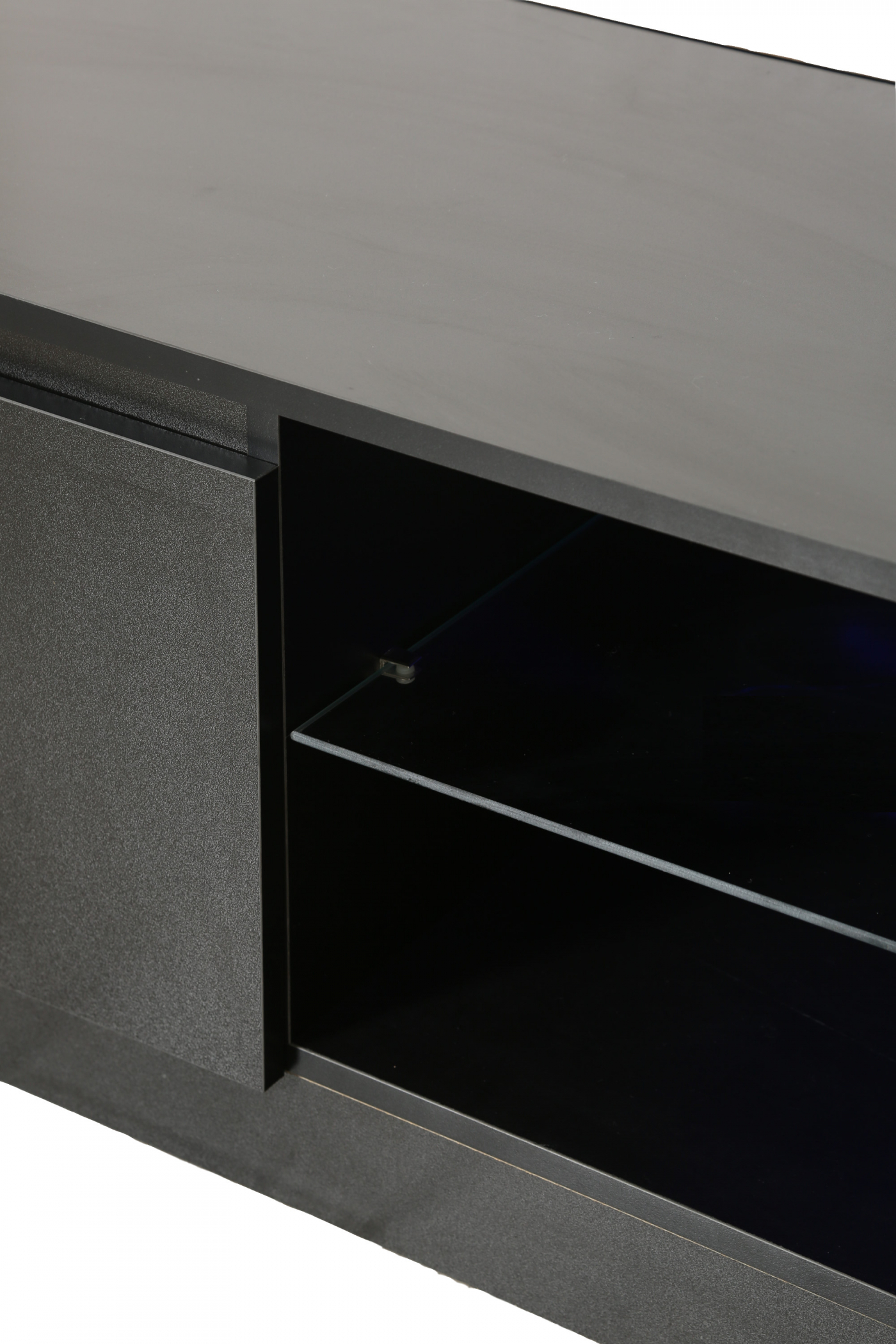 TV meubel dressoir - TV kast - 120 cm breed - zwart - VDD Stage TV meubel dressoir - TV kast - 120 cm breed - zwart - VDD Stage