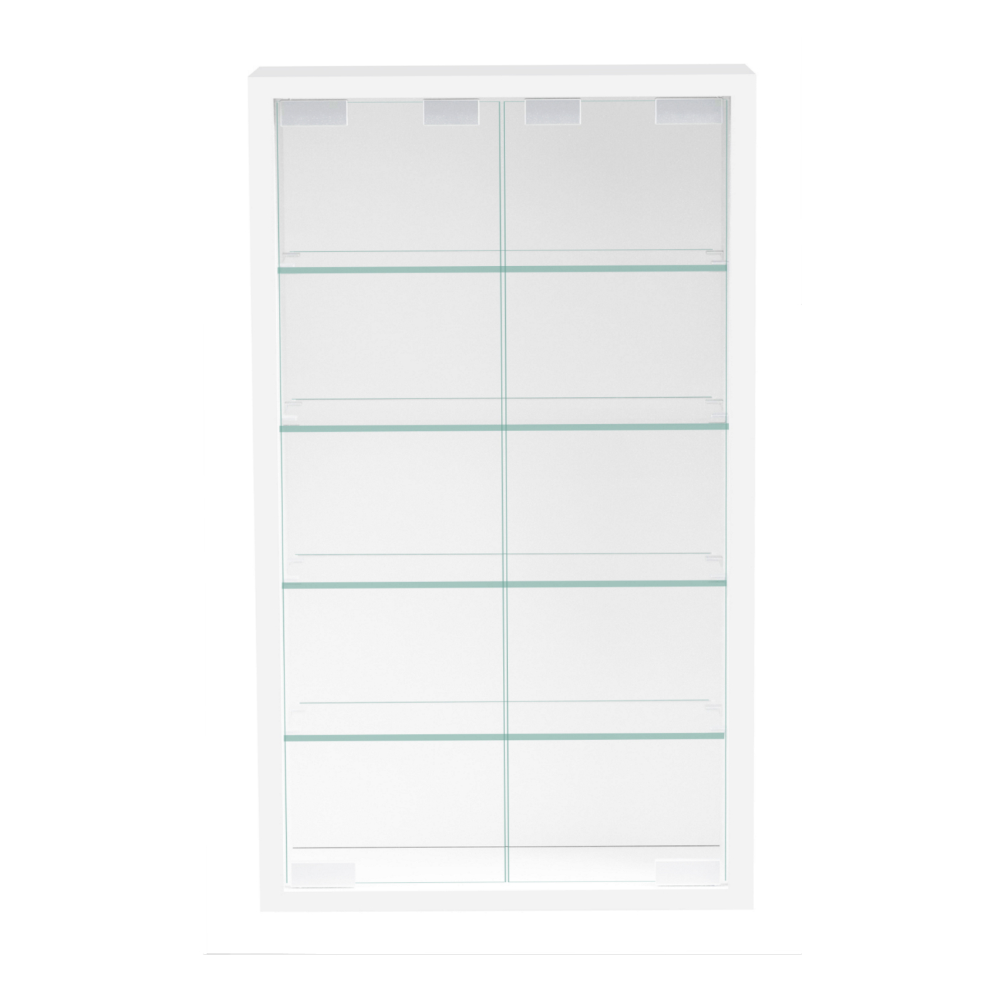 VDD Vitrinekast - Wandvitrine - Staande Hangende Showcase - Houten Glazen Vitrinekast - Wit - 40x60x12 cm - VDD Stage VDD Vitrinekast - Wandvitrine - Staande Hangende Showcase - Houten Glazen Vitrinekast - Wit - 40x60x12 cm - VDD Stage