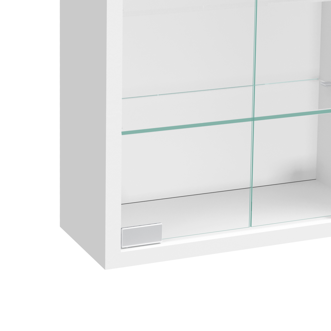 VDD Vitrinekast - Wandvitrine - Staande Hangende Showcase - Houten Glazen Vitrinekast - Wit - 40x60x12 cm - VDD Stage VDD Vitrinekast - Wandvitrine - Staande Hangende Showcase - Houten Glazen Vitrinekast - Wit - 40x60x12 cm - VDD Stage