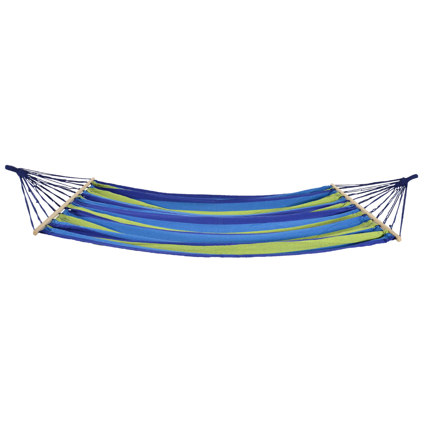 VDD - hangmat - 220 x 160 - multicolour groen - geschikt voor 2 personen