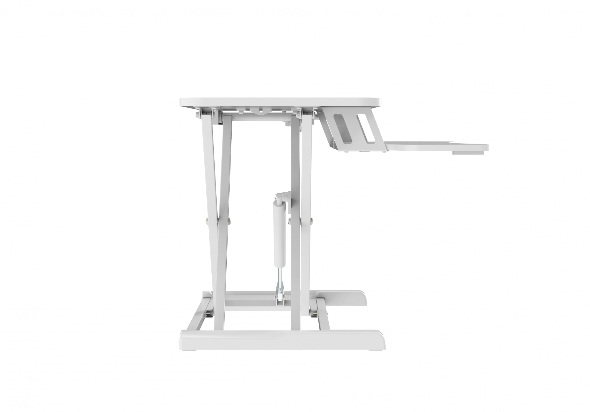Bureau zit sta verhoger ergonomisch - werkstation hoogte verstelbaar - 80 cm breed - VDD Stage Bureau zit sta verhoger ergonomisch - werkstation hoogte verstelbaar - 80 cm breed - VDD Stage