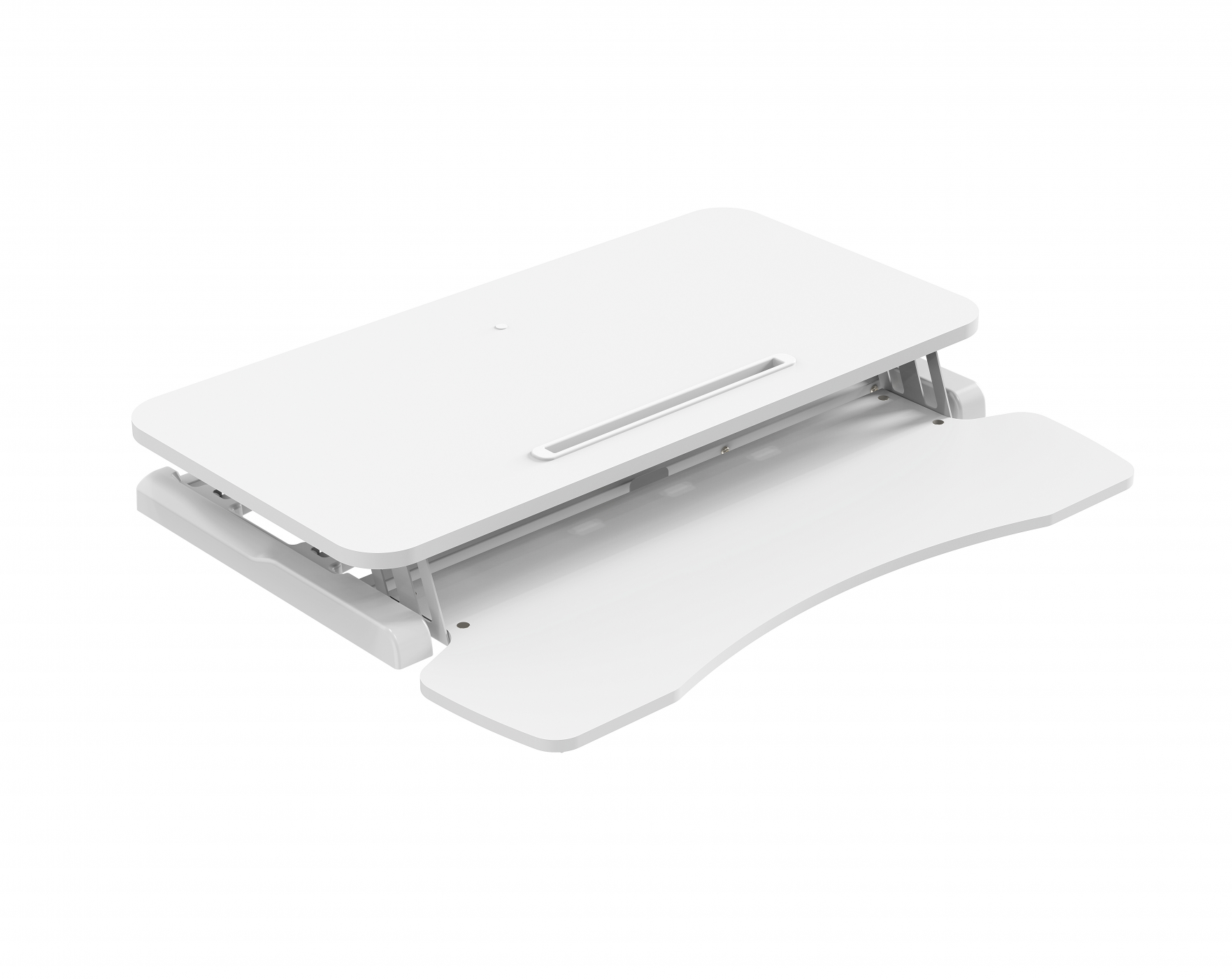 Bureau zit sta verhoger ergonomisch - werkstation hoogte verstelbaar - 80 cm breed - VDD Stage Bureau zit sta verhoger ergonomisch - werkstation hoogte verstelbaar - 80 cm breed - VDD Stage