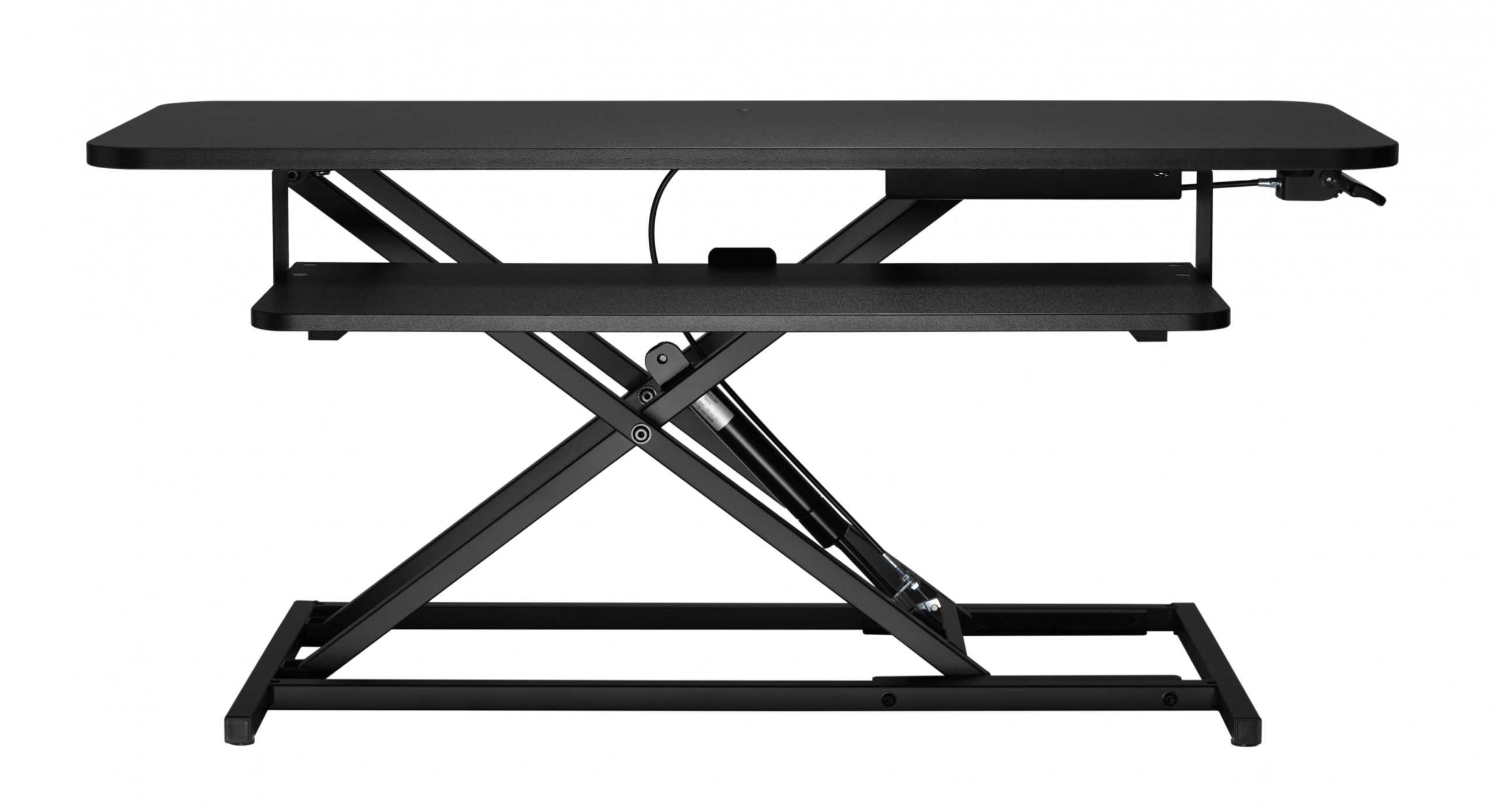 Zit sta bureau verhoger ergonomisch - werkstation hoogte verstelbaar - 95 cm breed - VDD Stage Zit sta bureau verhoger ergonomisch - werkstation hoogte verstelbaar - 95 cm breed - VDD Stage