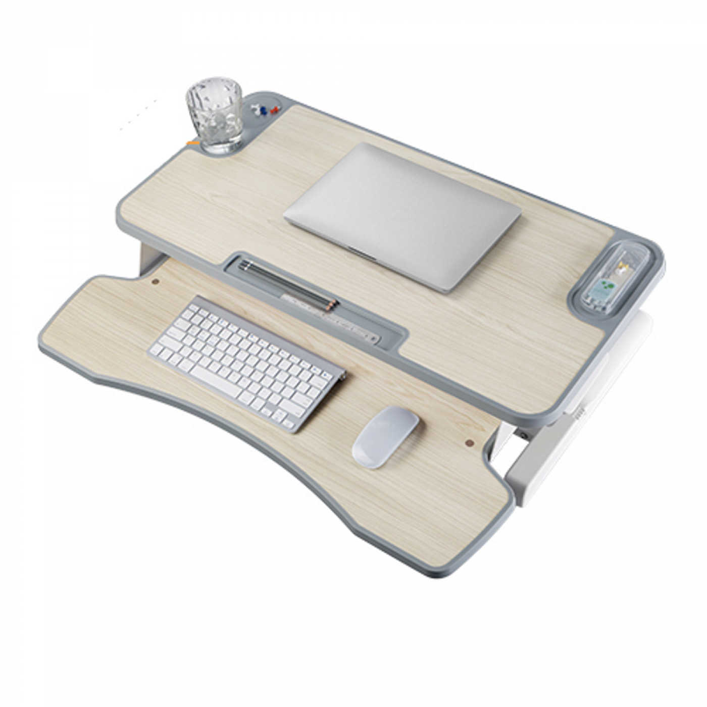 Bureau verhoger zit sta werkplek - ergonomisch verstelbaar bureau - 80 cm breed - VDD Stage Bureau verhoger zit sta werkplek - ergonomisch verstelbaar bureau - 80 cm breed - VDD Stage