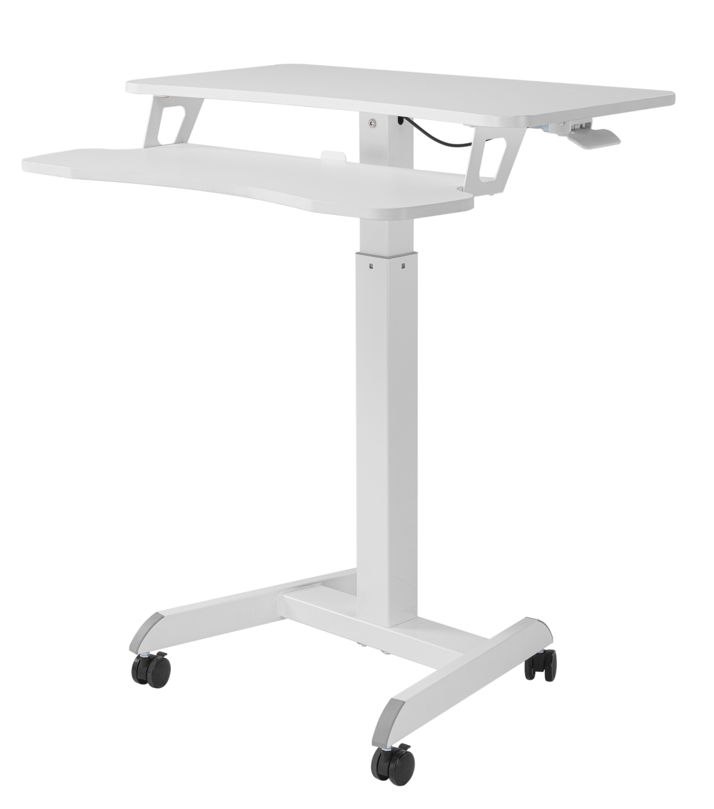 Bureau zit sta laptoptafel - verrijdbaar - hoogte verstelbaar - alternatieve afbeelding