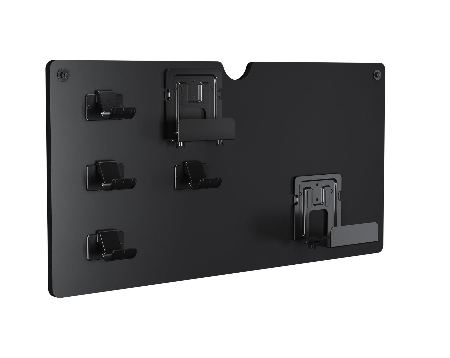 Wandplank voor opbergen van spelcomputer console controllers en headset - VDD Stage Wandplank voor opbergen van spelcomputer console controllers en headset - VDD Stage