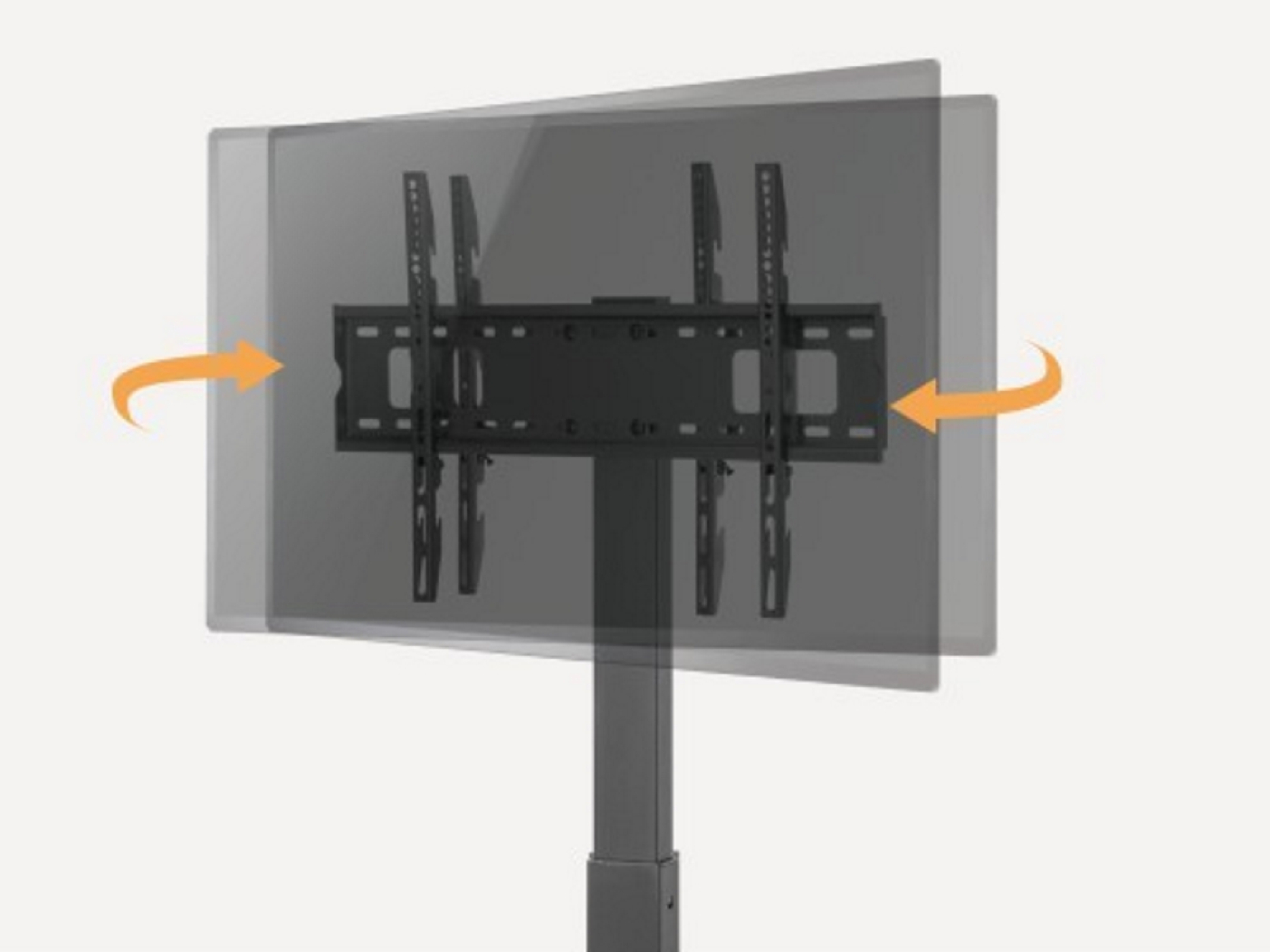 TV standaard statief slank model tegen de muur - draaibaar - tot 70 inch - VDD Stage TV standaard statief slank model tegen de muur - draaibaar - tot 70 inch - VDD Stage
