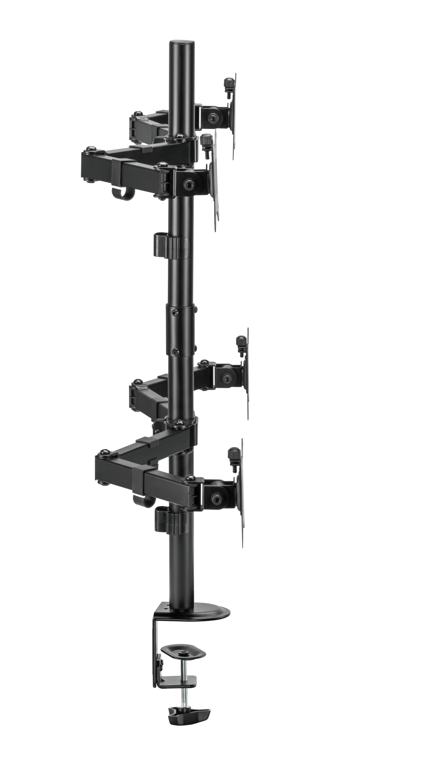 Monitorbeugel 4 beelschermen - monitorarm - tot 32 inch schermen - draaibaar kantelbaar roteerbaar - VDD Stage Monitorbeugel 4 beelschermen - monitorarm - tot 32 inch schermen - draaibaar kantelbaar roteerbaar - VDD Stage