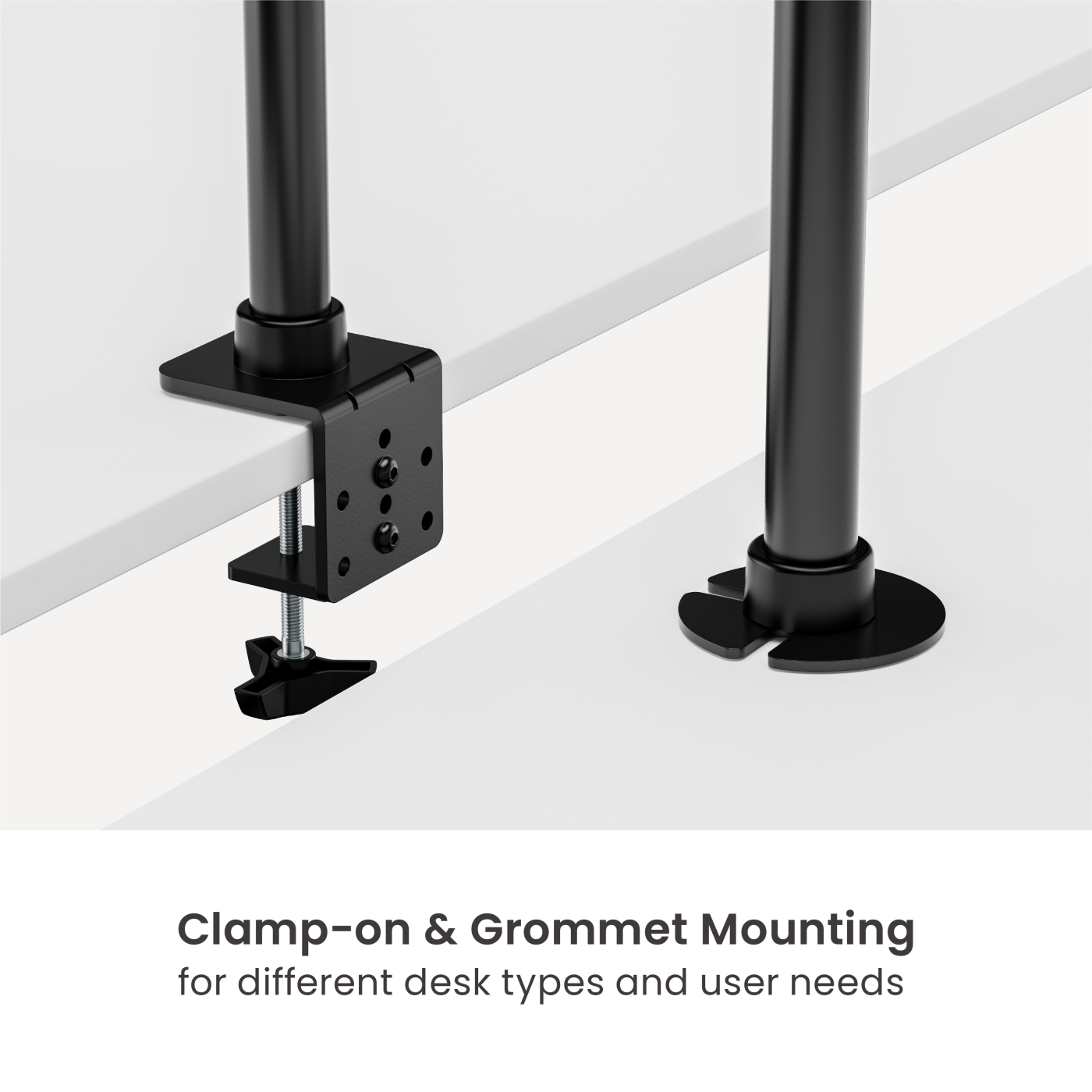 VDD - heavy duty monitorarm - max 20kg - max 49 inch - 2 monitoren - VDD Stage VDD - heavy duty monitorarm - max 20kg - max 49 inch - 2 monitoren - VDD Stage