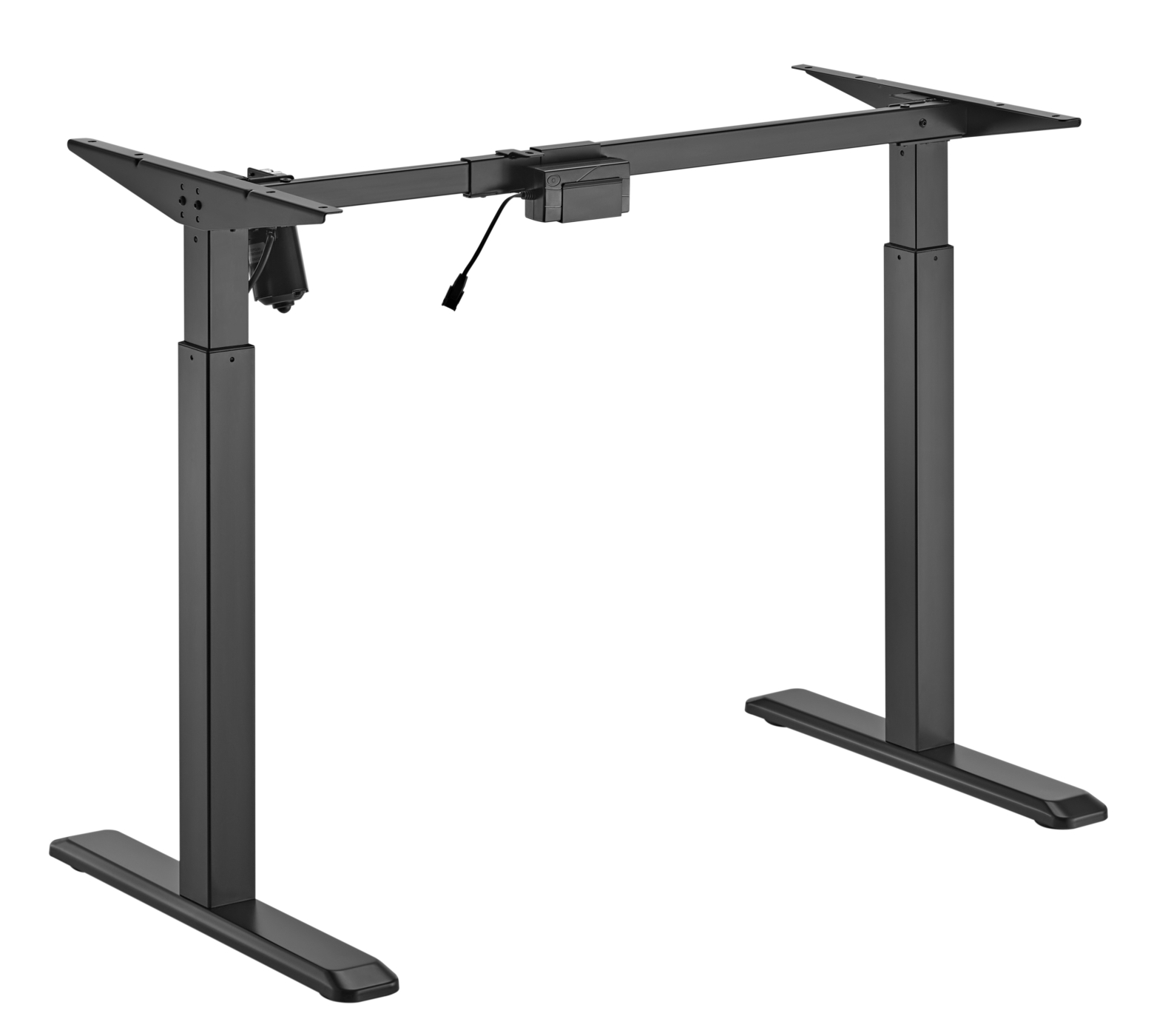 Bureau zit sta frame - elektrisch hoogte verstelbaar - bureaublad formaat 100  tot 160 cm - alternatieve afbeelding