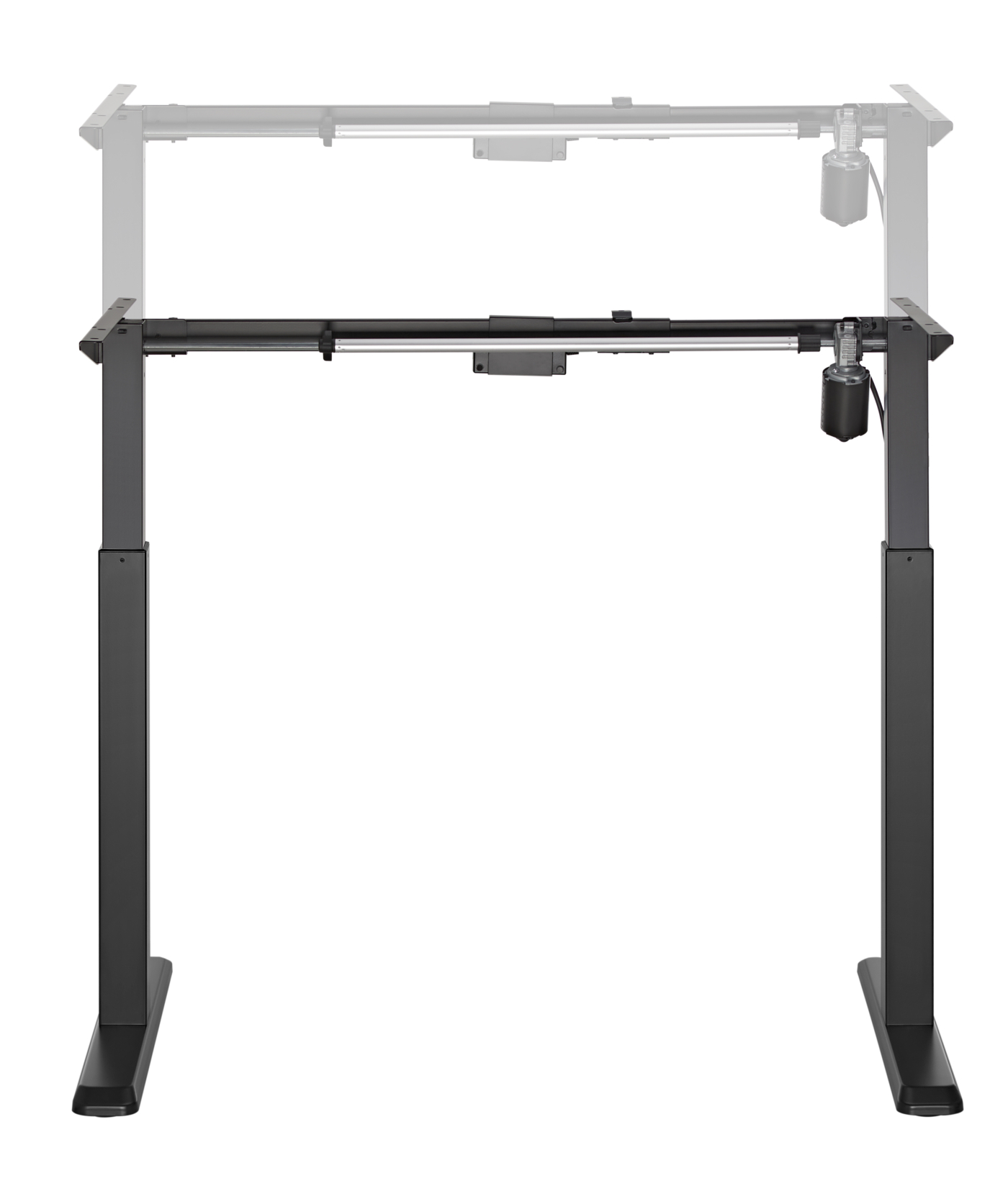 Bureau zit sta frame - elektrisch hoogte verstelbaar - bureaublad formaat 100 tot 160 cm - VDD Stage Bureau zit sta frame - elektrisch hoogte verstelbaar - bureaublad formaat 100 tot 160 cm - VDD Stage