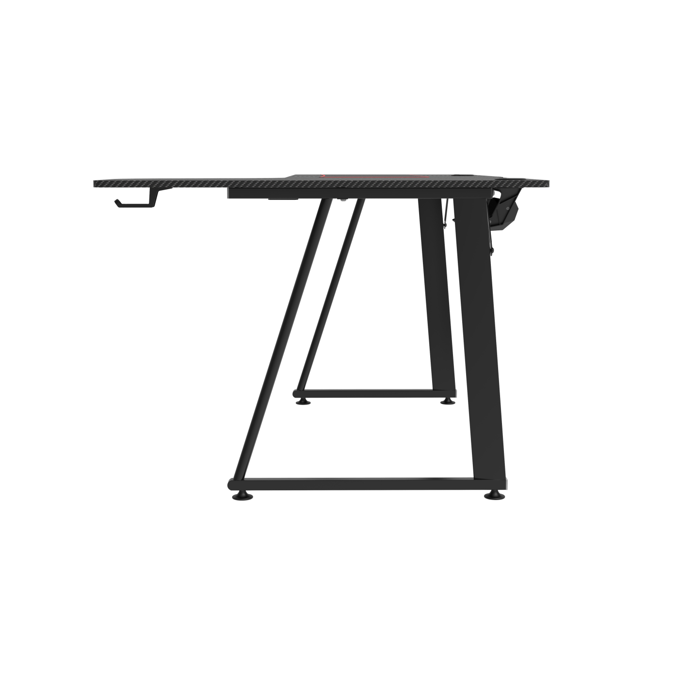 VDD Gaming – Bureau - Gaming Bureau – Game Bureau - Bureau game Hugo - Gaming desk – Computer Tafel - L vormig hoekbureau - 160 cm x 60 cm – Carbon - alternatieve afbeelding