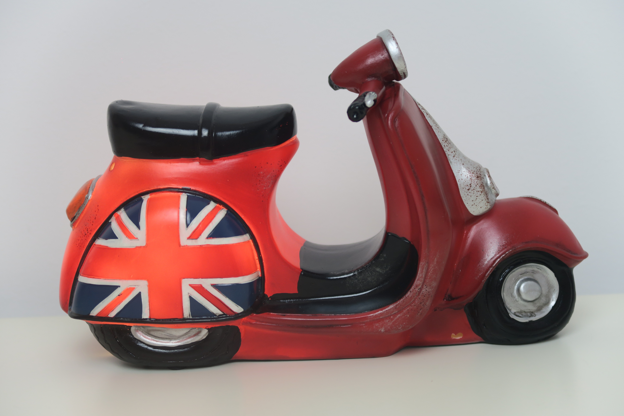 Tafellamp nachtlamp Vespa Scooter Engeland - VDD Stage Tafellamp nachtlamp Vespa Scooter Engeland - VDD Stage