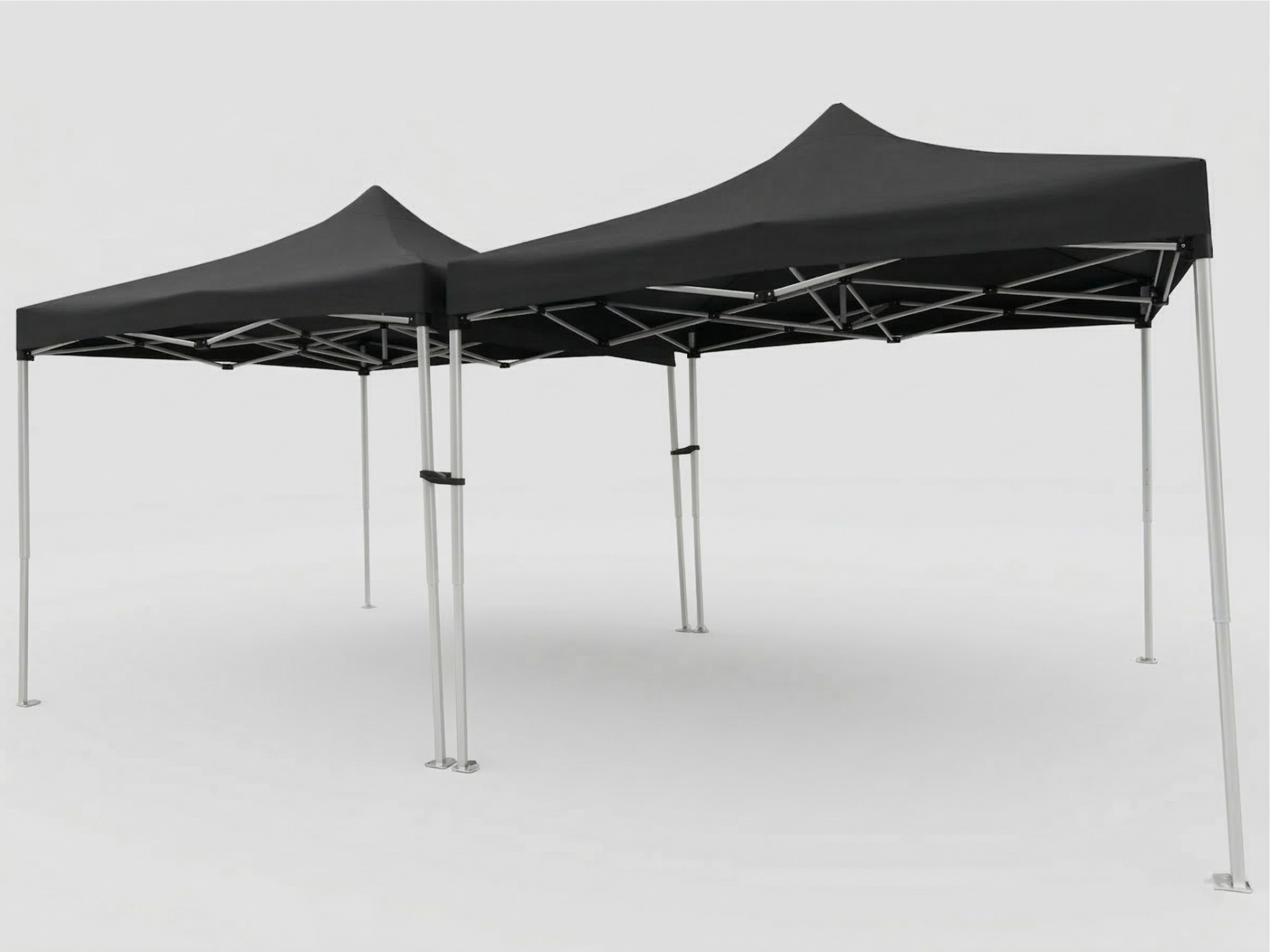 VDD Opvouwbare Partytent - Zwart - Met Draagtas
