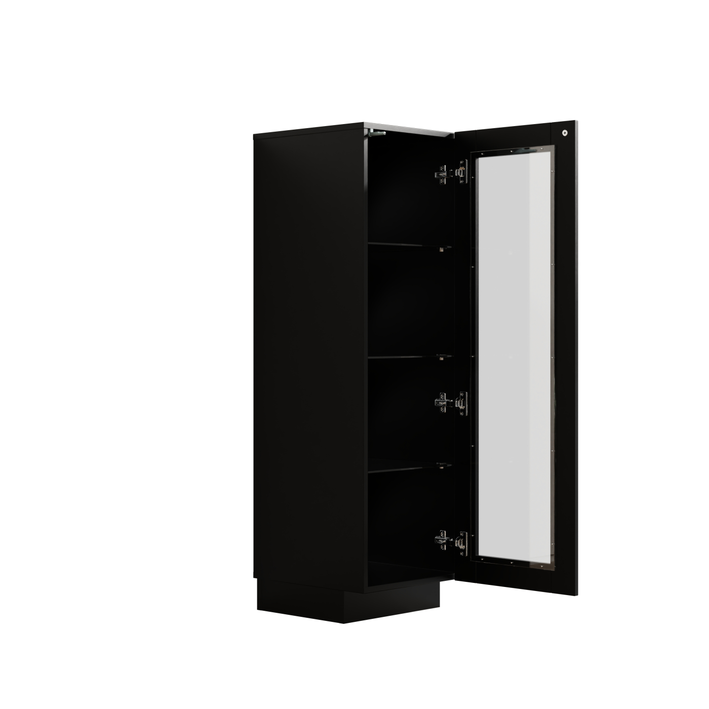 VDD - Vitrinekast - Vitrinekast met glas - Display Kast - Vitrine zwart - VDD Stage VDD - Vitrinekast - Vitrinekast met glas - Display Kast - Vitrine zwart - VDD Stage