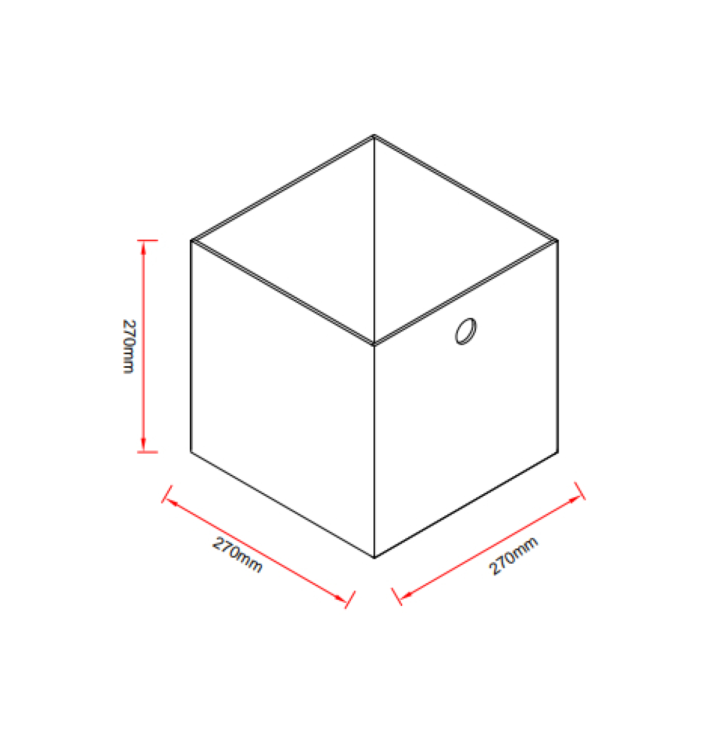 VDD - Opbergmand - Opbergmanden - Opberg mand - Opvouwbaar - Grijs - 27x27x27cm - VDD Stage VDD - Opbergmand - Opbergmanden - Opberg mand - Opvouwbaar - Grijs - 27x27x27cm - VDD Stage